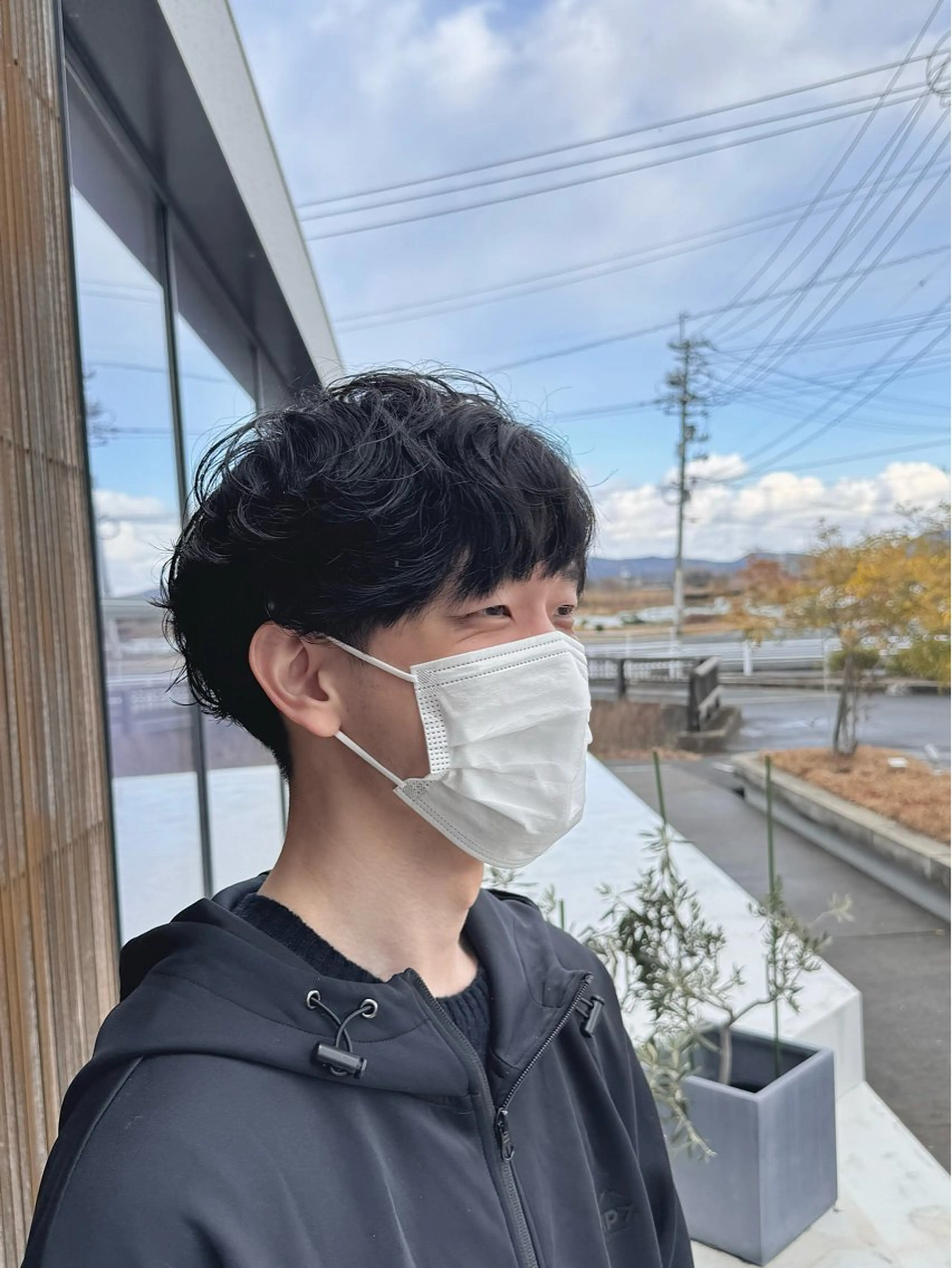 ショート パーマ カット パーマ イメージサロンカッツ東尾道店所属・CUTS 東尾道/ 市川聖也のヘアスタイル