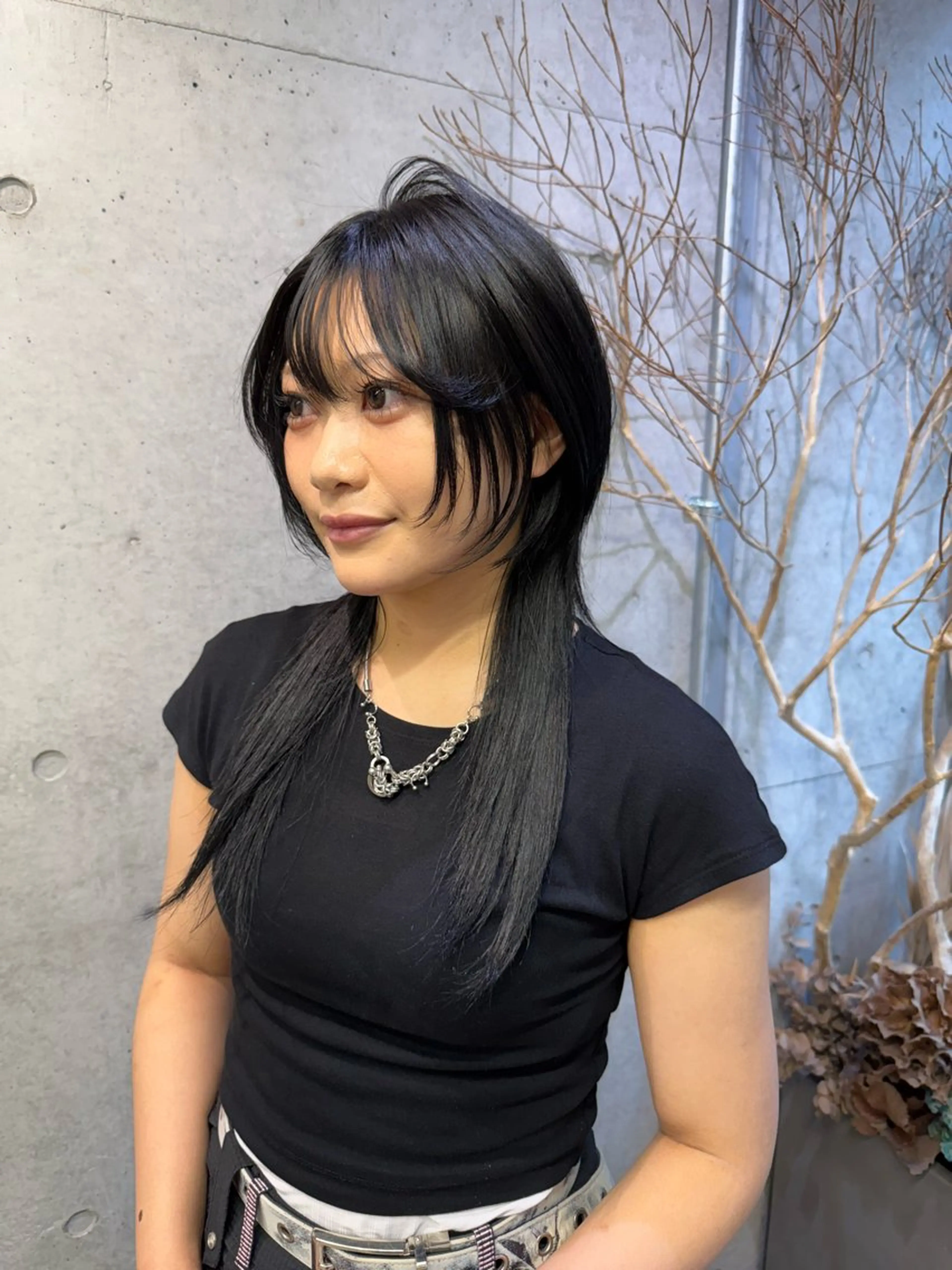 セミロング カラー カット ヘアカラー トリートメント 透明感/艶カラー/ ゆな🫧のヘアスタイル