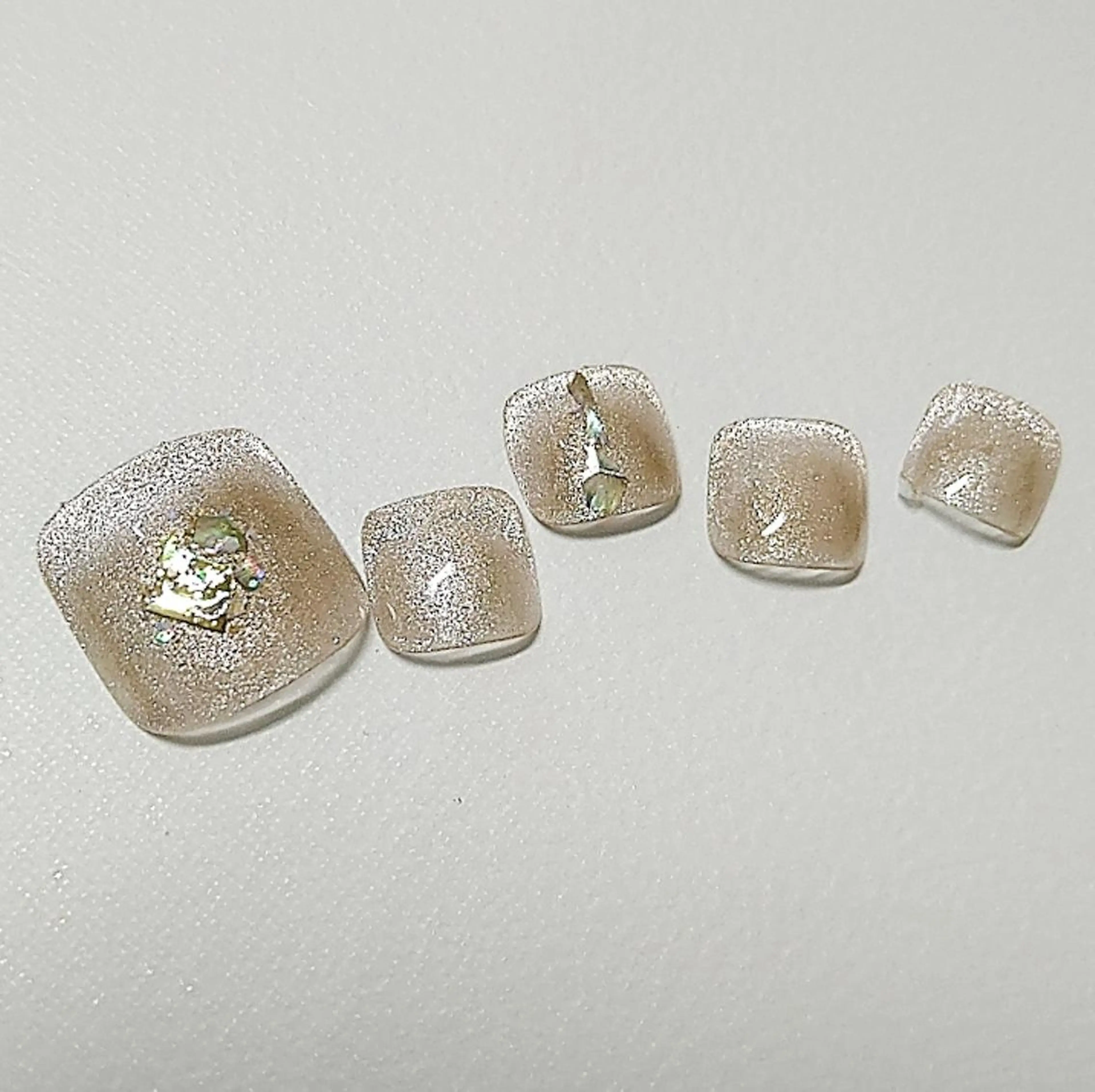 【フット】選べるデザイン多数♪季節のデザイン【ストーン付き】の写真