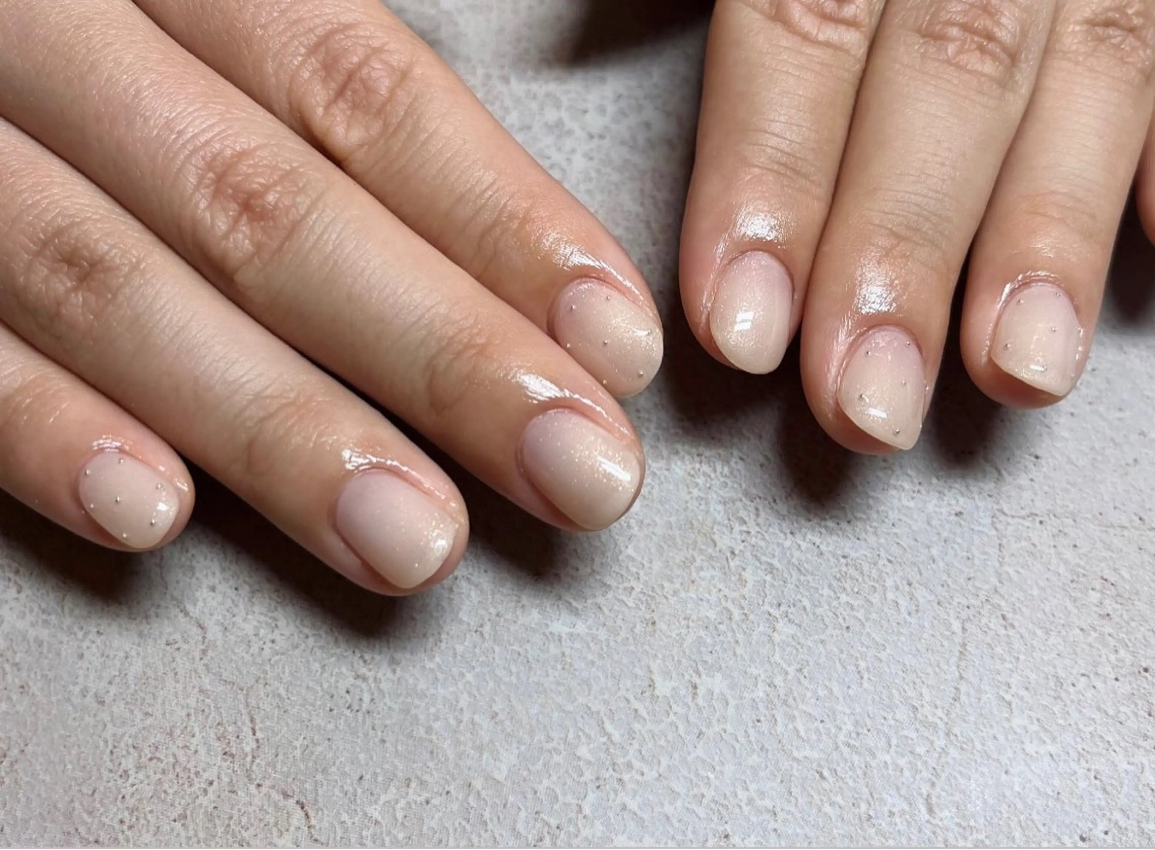 ネイル シンプルネイル ハンドネイル HazeGrass NAILのネイルデザイン