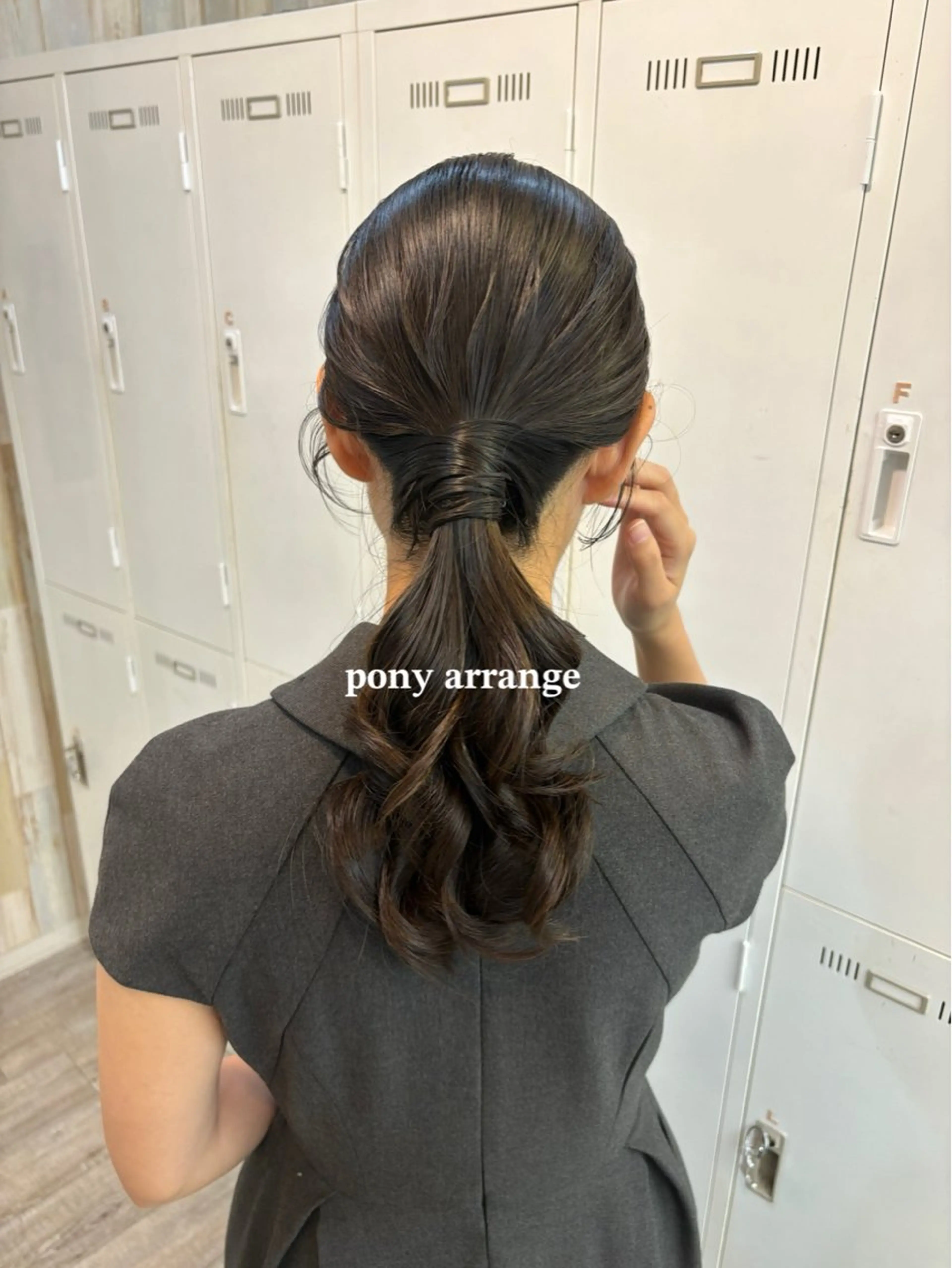 ヘアアレンジ 広島/ヘアセット /ベージュ/わかなのヘアスタイル