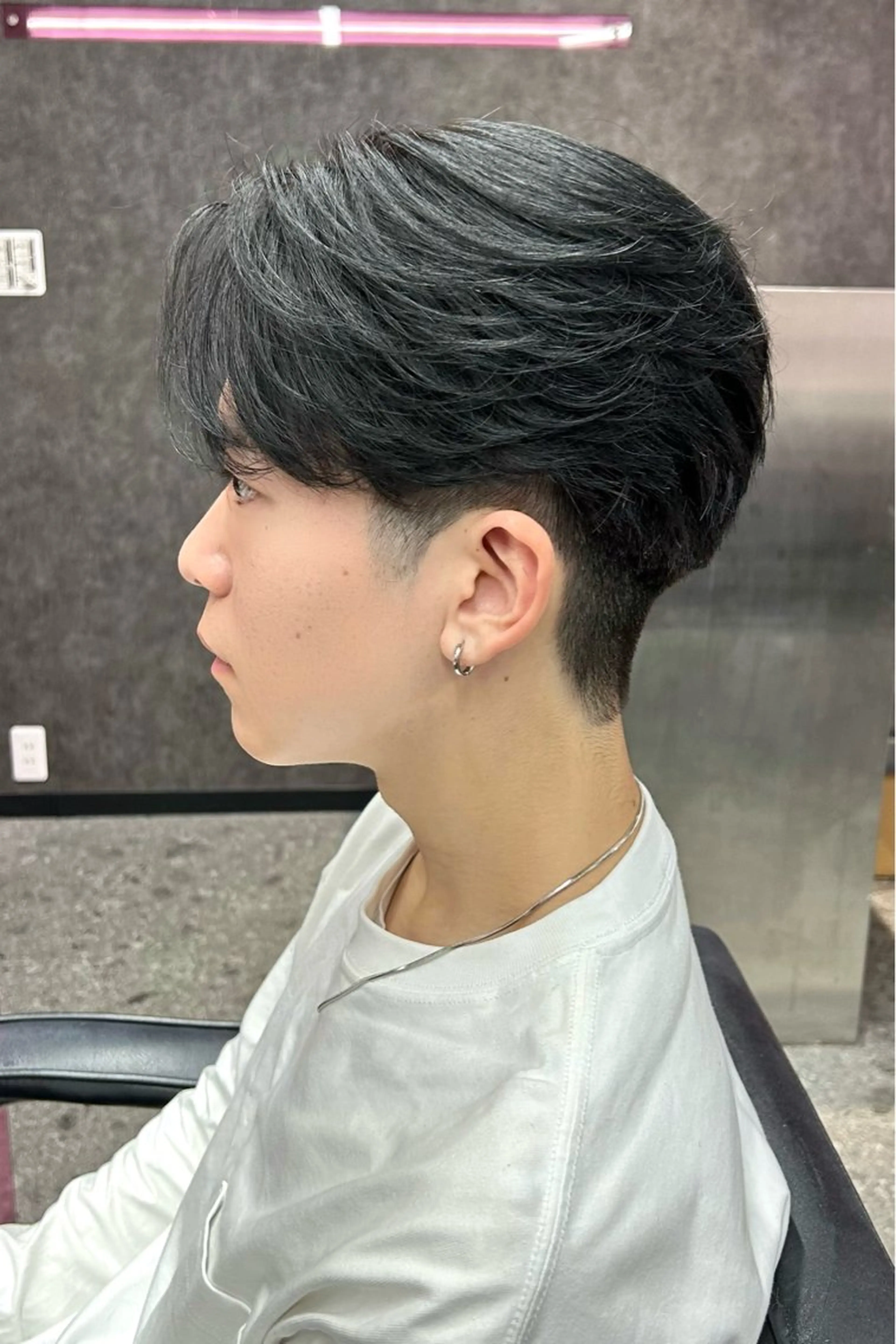 ショート カラー メンズ カット ヘアセット メンズスタイリスト 前田雄輝のヘアスタイル