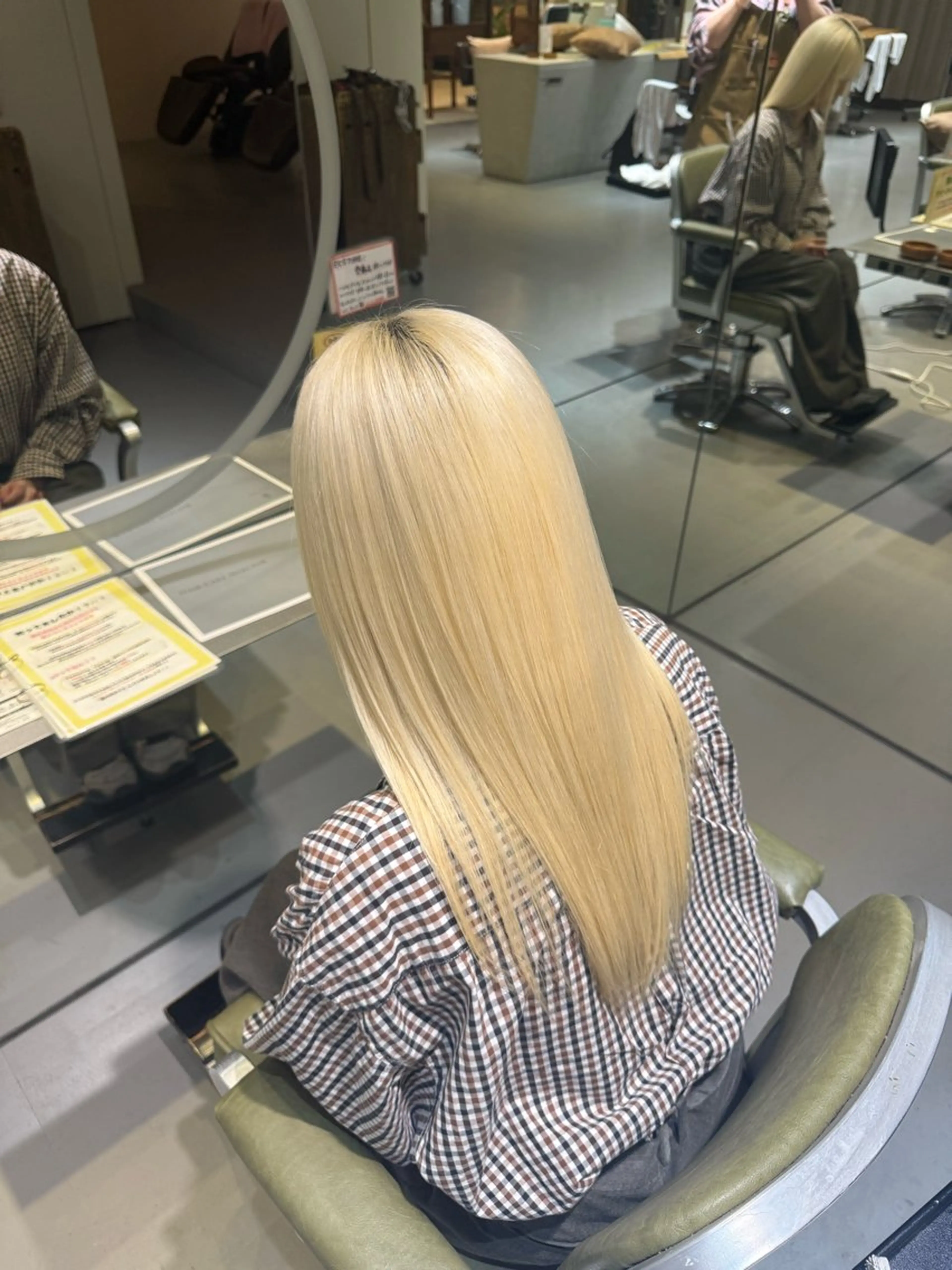 ロング ヘアカラー かとう きりん🎀🪽のヘアスタイル