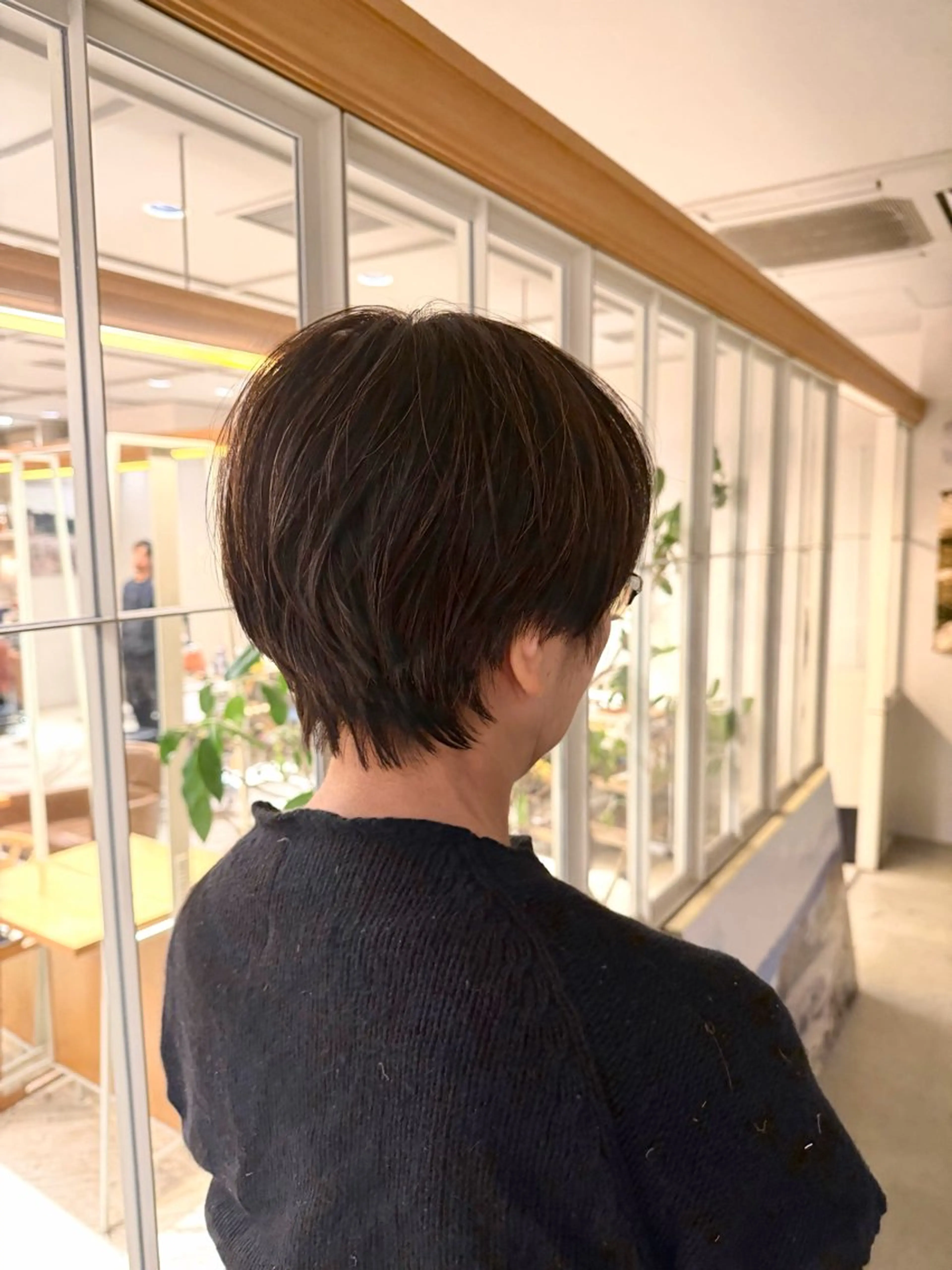 ショート ショートヘア 青山 莉奈のヘアスタイル