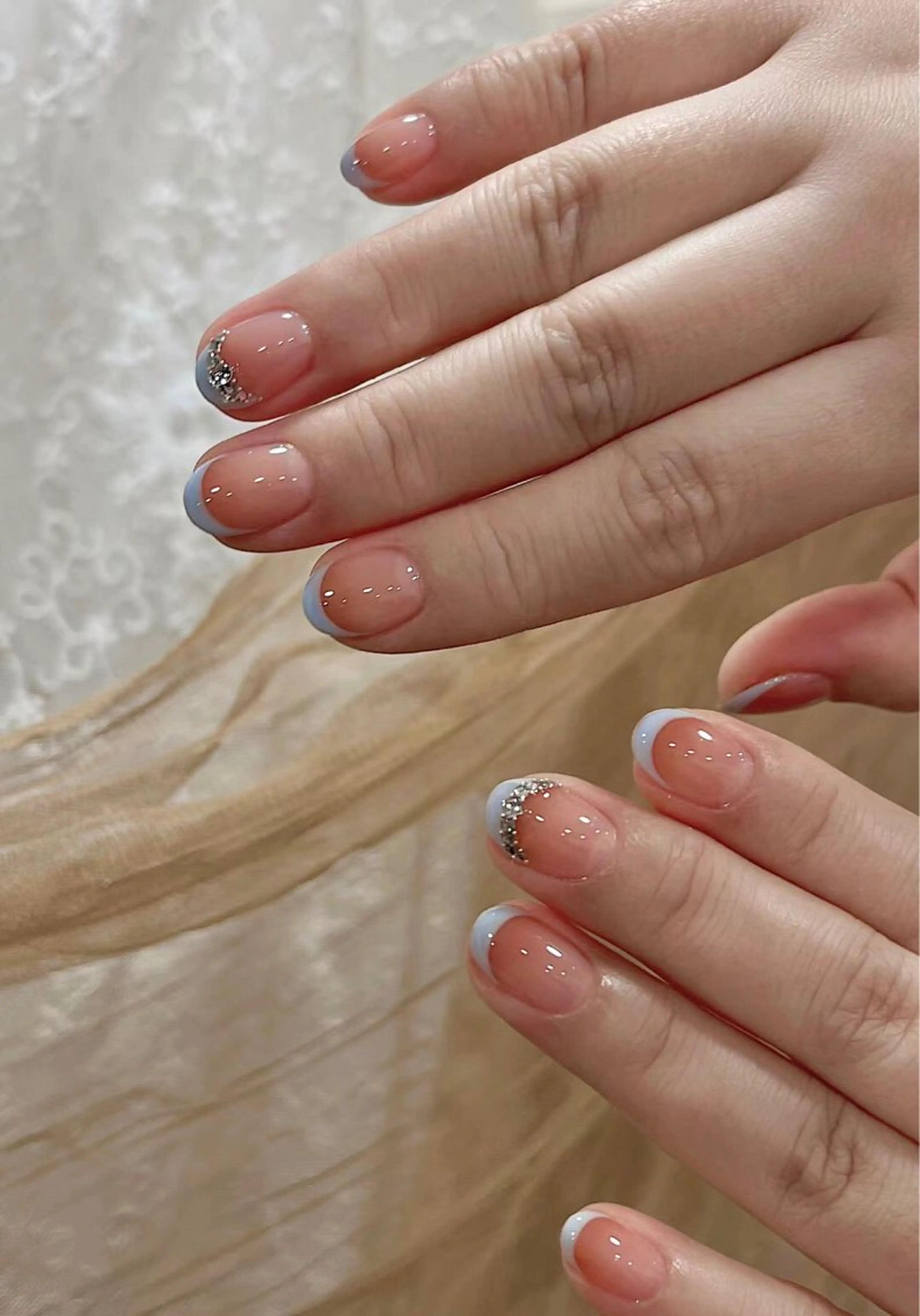 ネイル フレンチネイル enju0422所属・谷口 雪のネイルデザイン