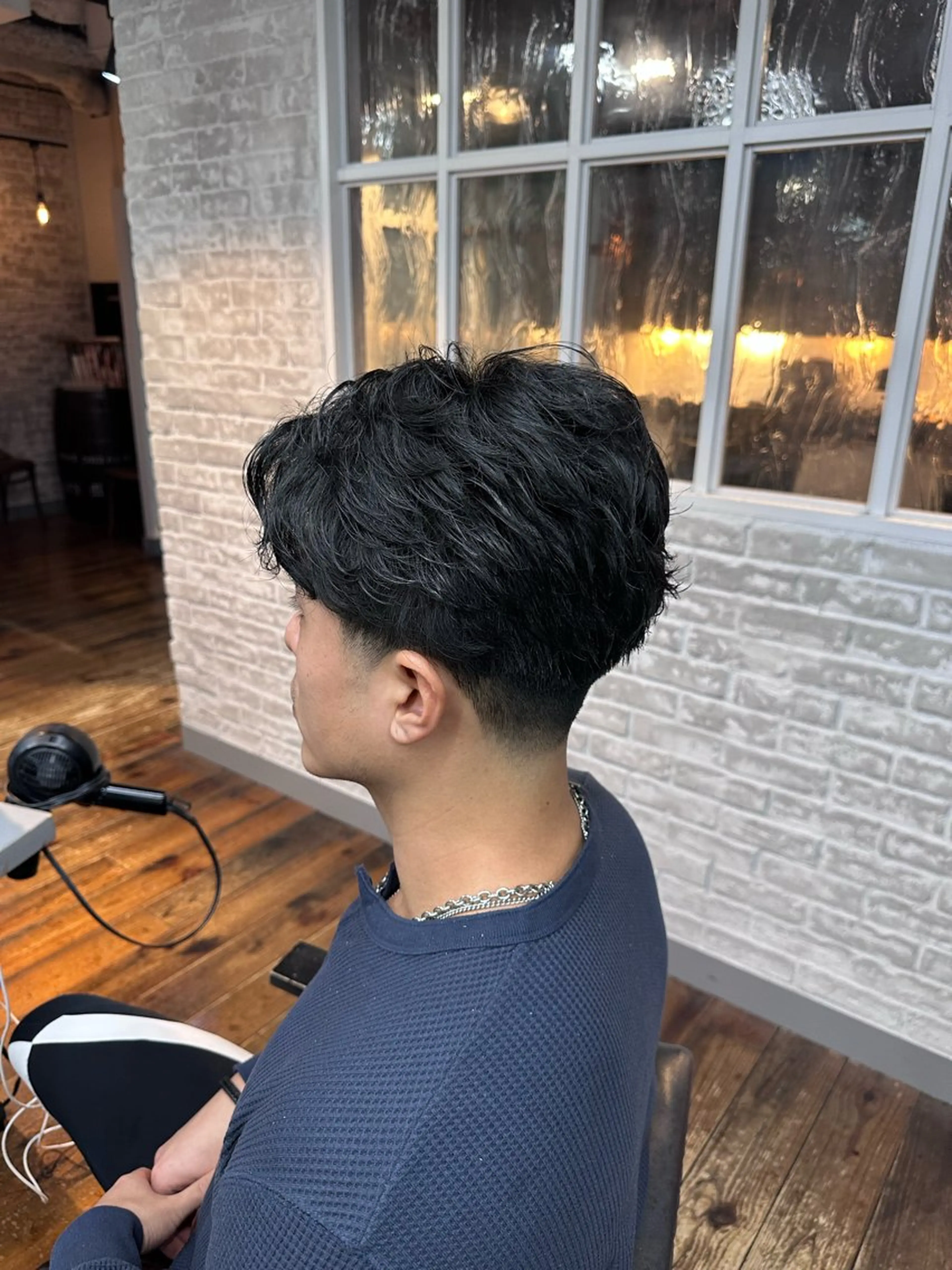 ショート パーマ メンズ パーマ トリートメント 💙メンズカット😎 🌟みく🤍ྀིのヘアスタイル