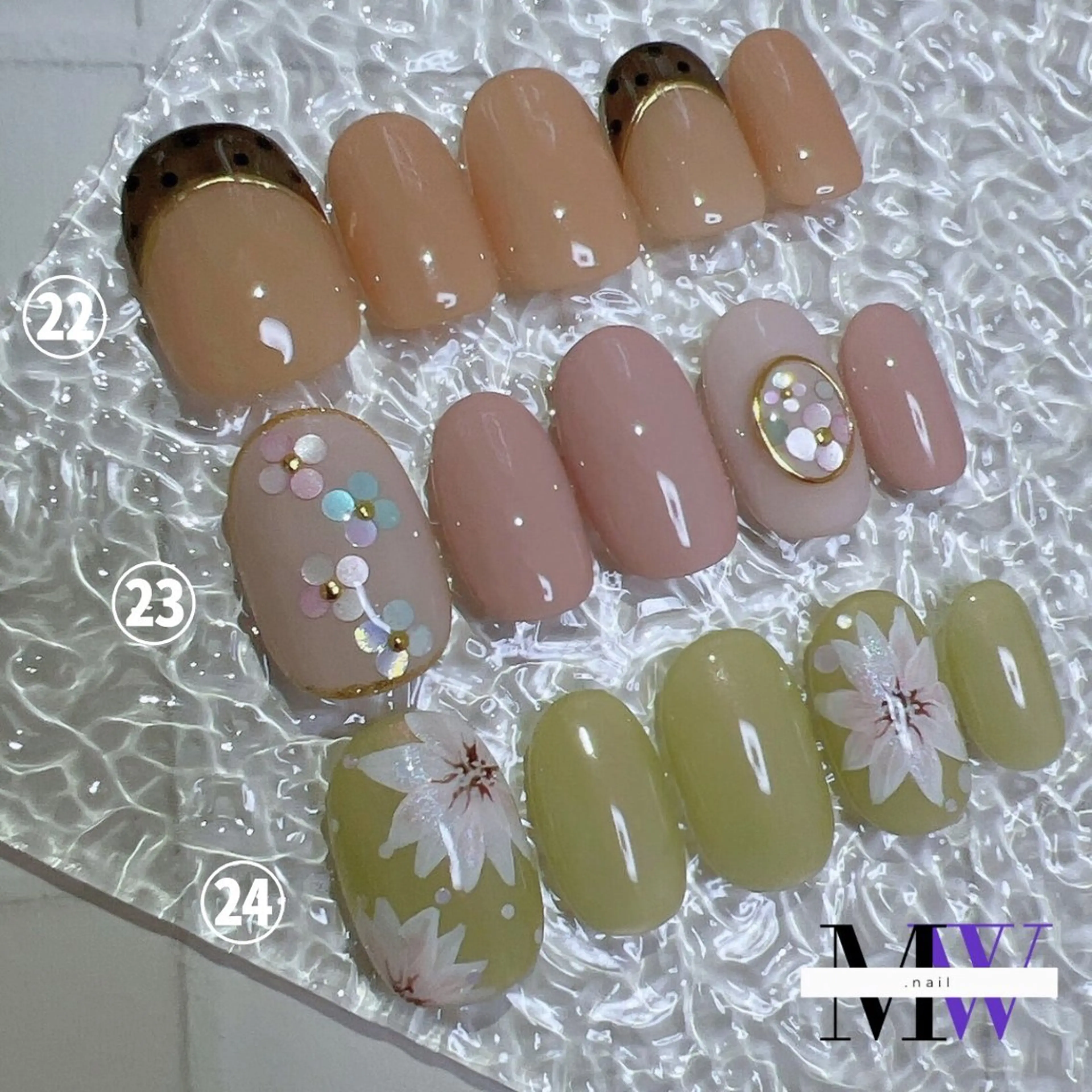 ネイル アートネイル MW .nailのネイルデザイン