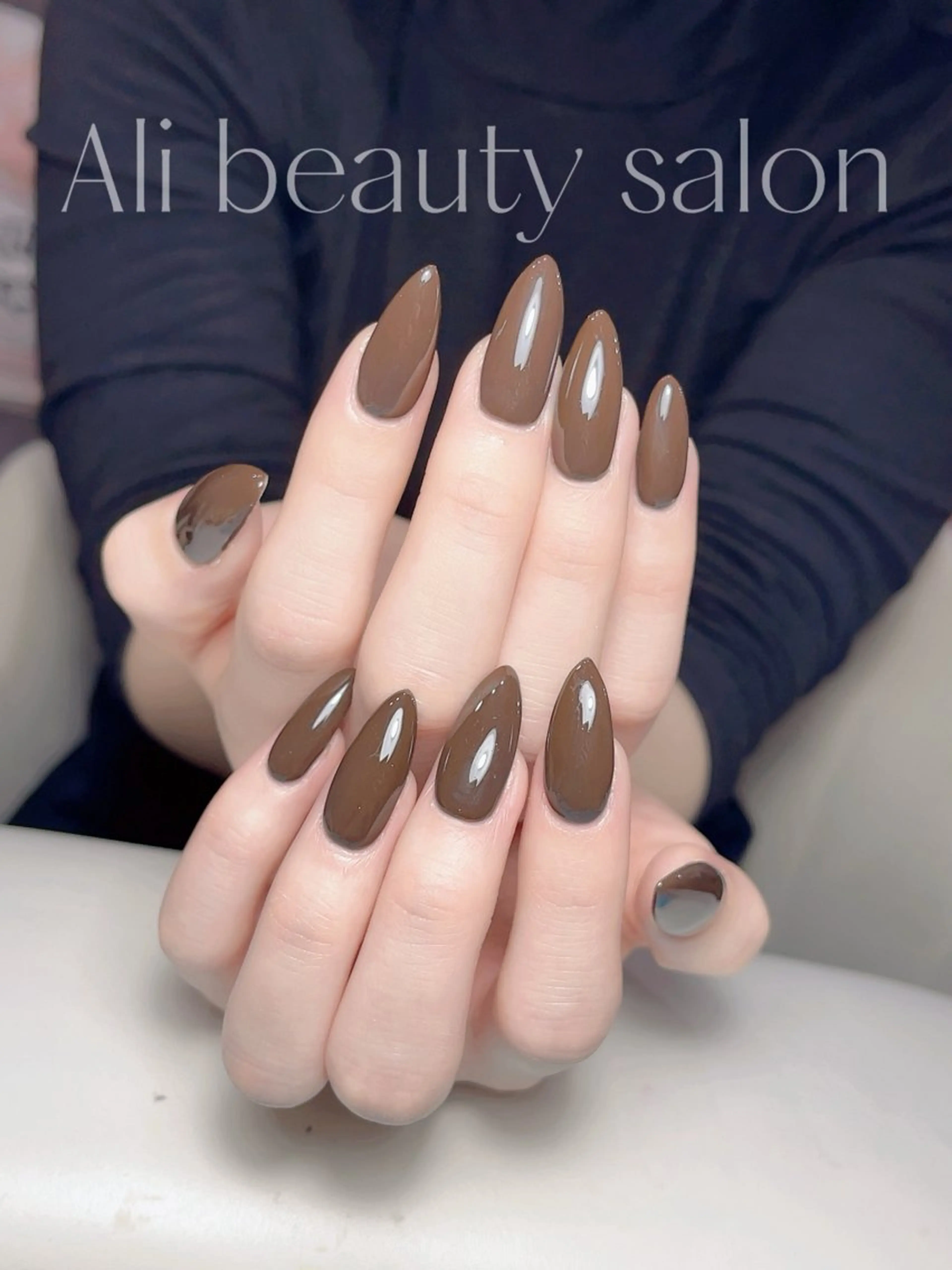 ネイル ワンカラーネイル ハンドネイル Ali 新小岩 ネイル専門のネイルデザイン