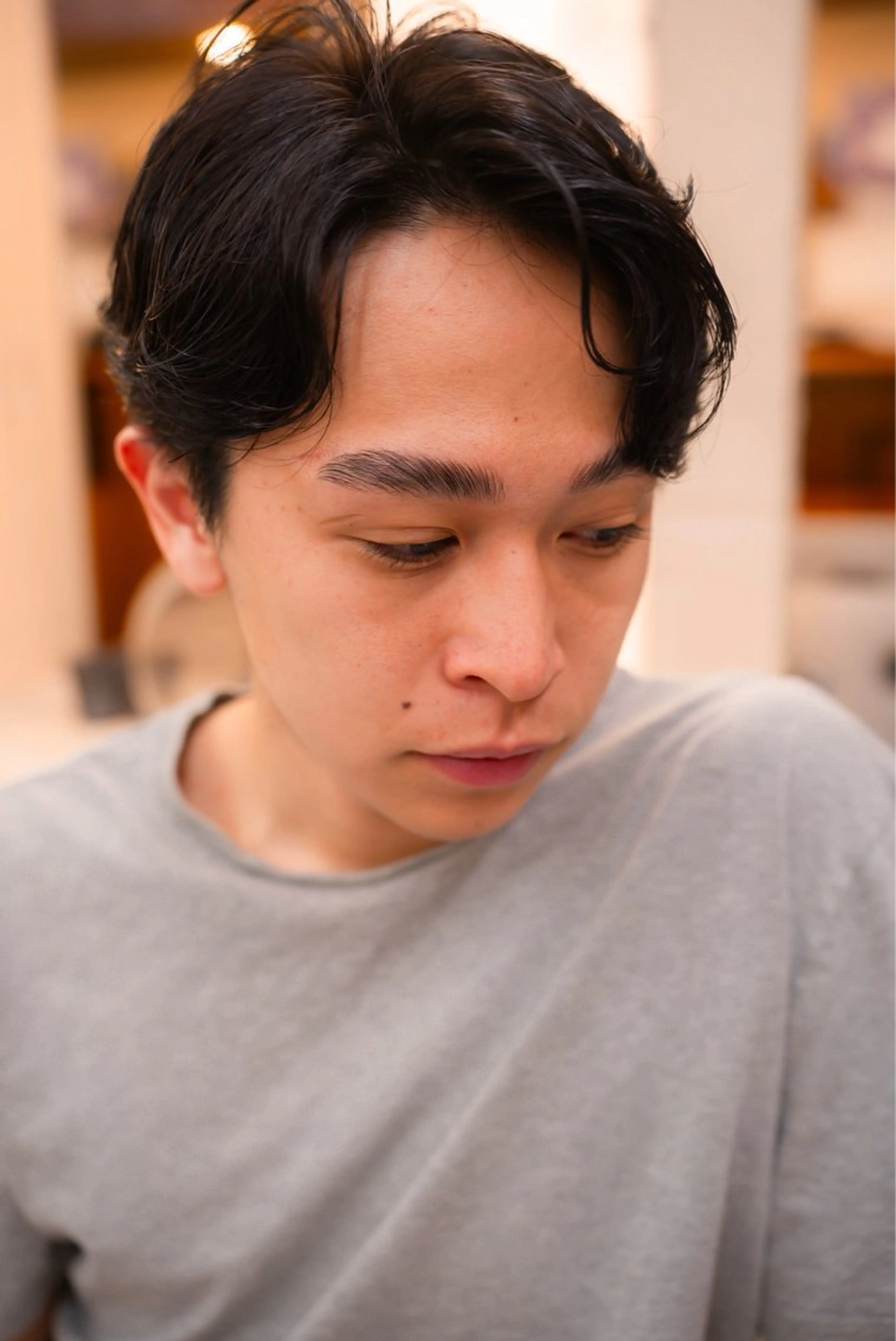 メンズ アイブロウ ハリウッドブロウリフト ワックス脱毛 その他(アイブロウ) 🔗メンズサロン🔗 Kieのヘアスタイル