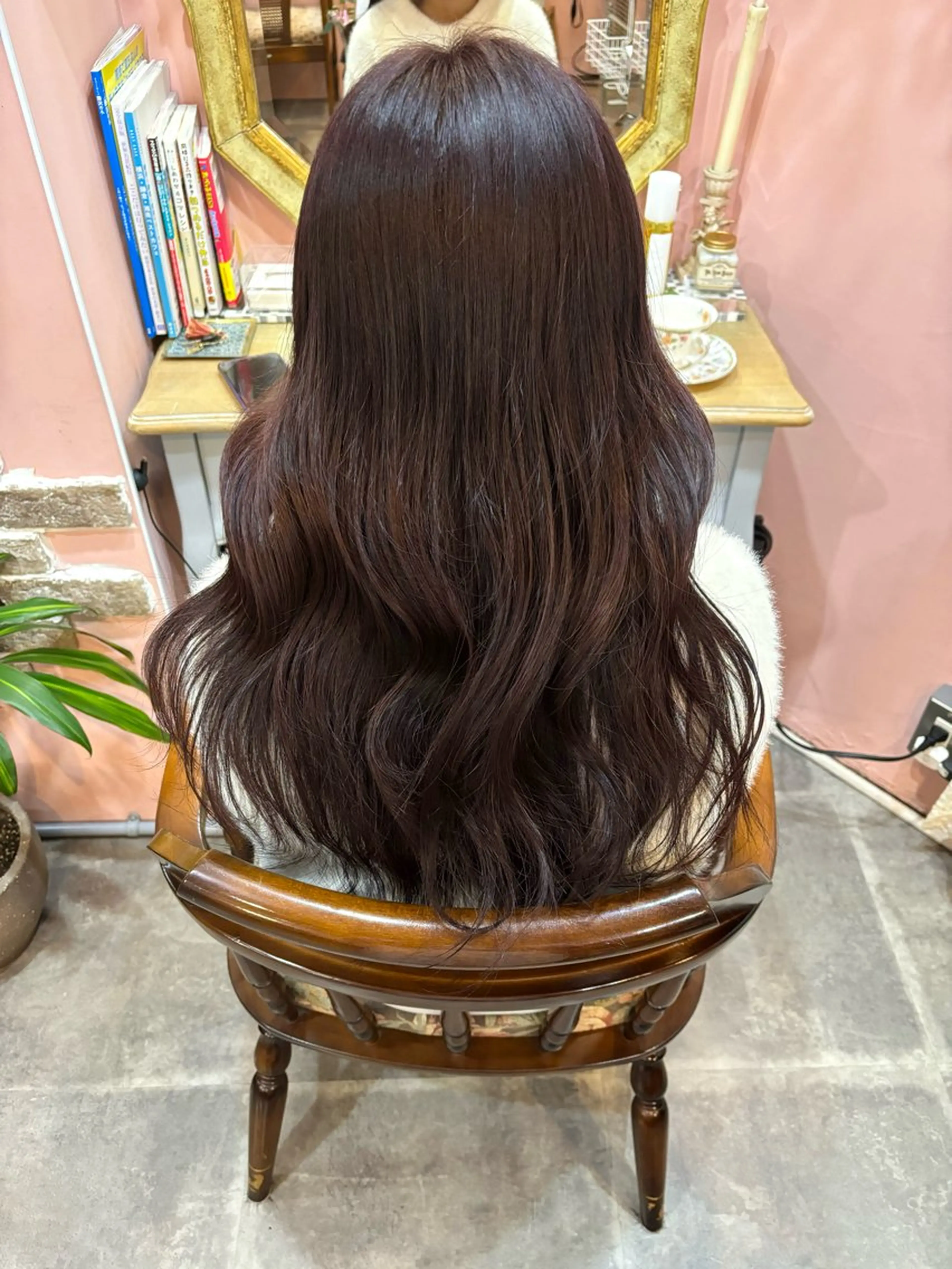 ロング カラー ボルドーカラー YARD所属・住 真優/艶髪カラー /モデル様募集中✨のヘアスタイル