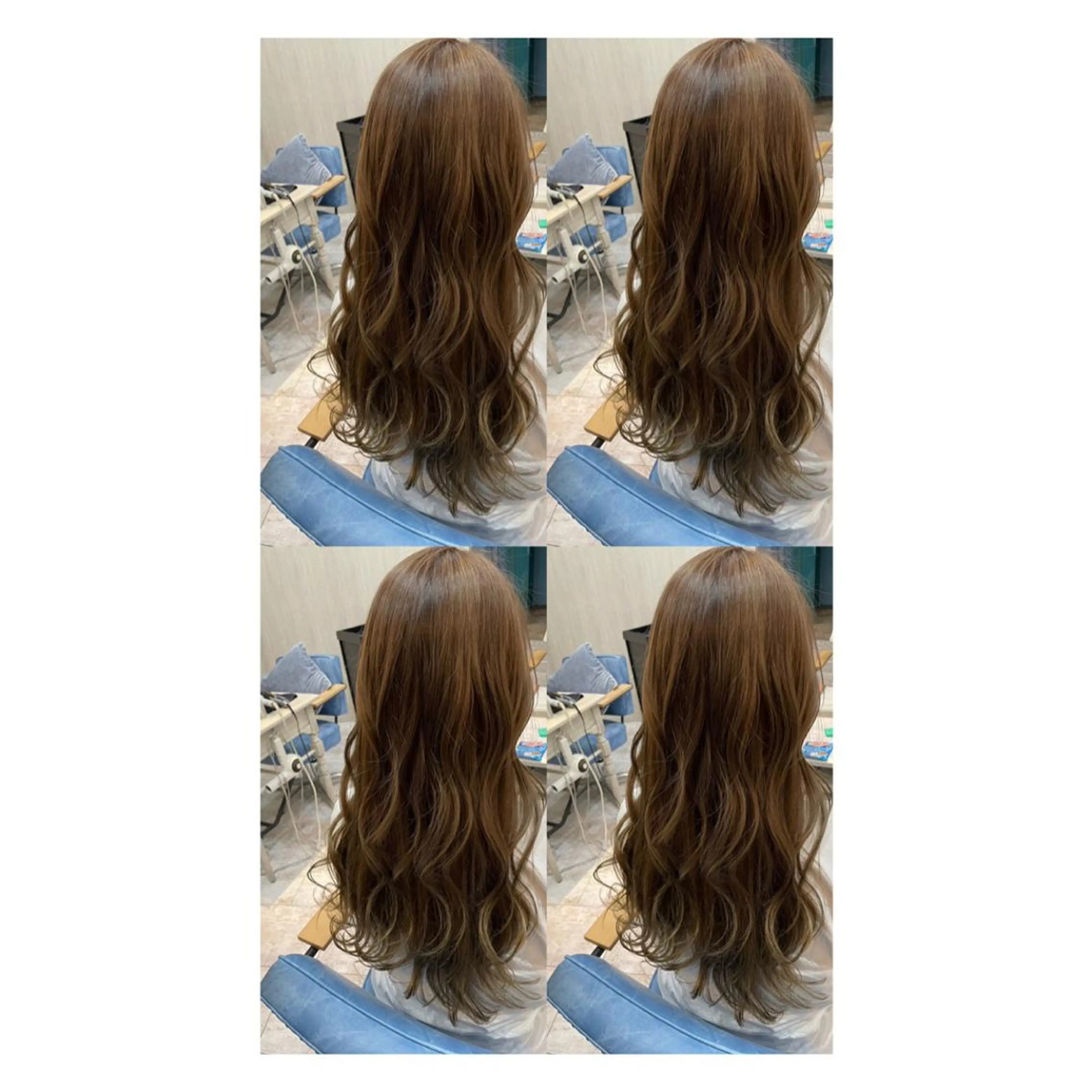 ロング カラー カット ヘアカラー トリートメント 店長✨レイヤー✖️ 髪質改善✖️韓国ヘアのヘアスタイル