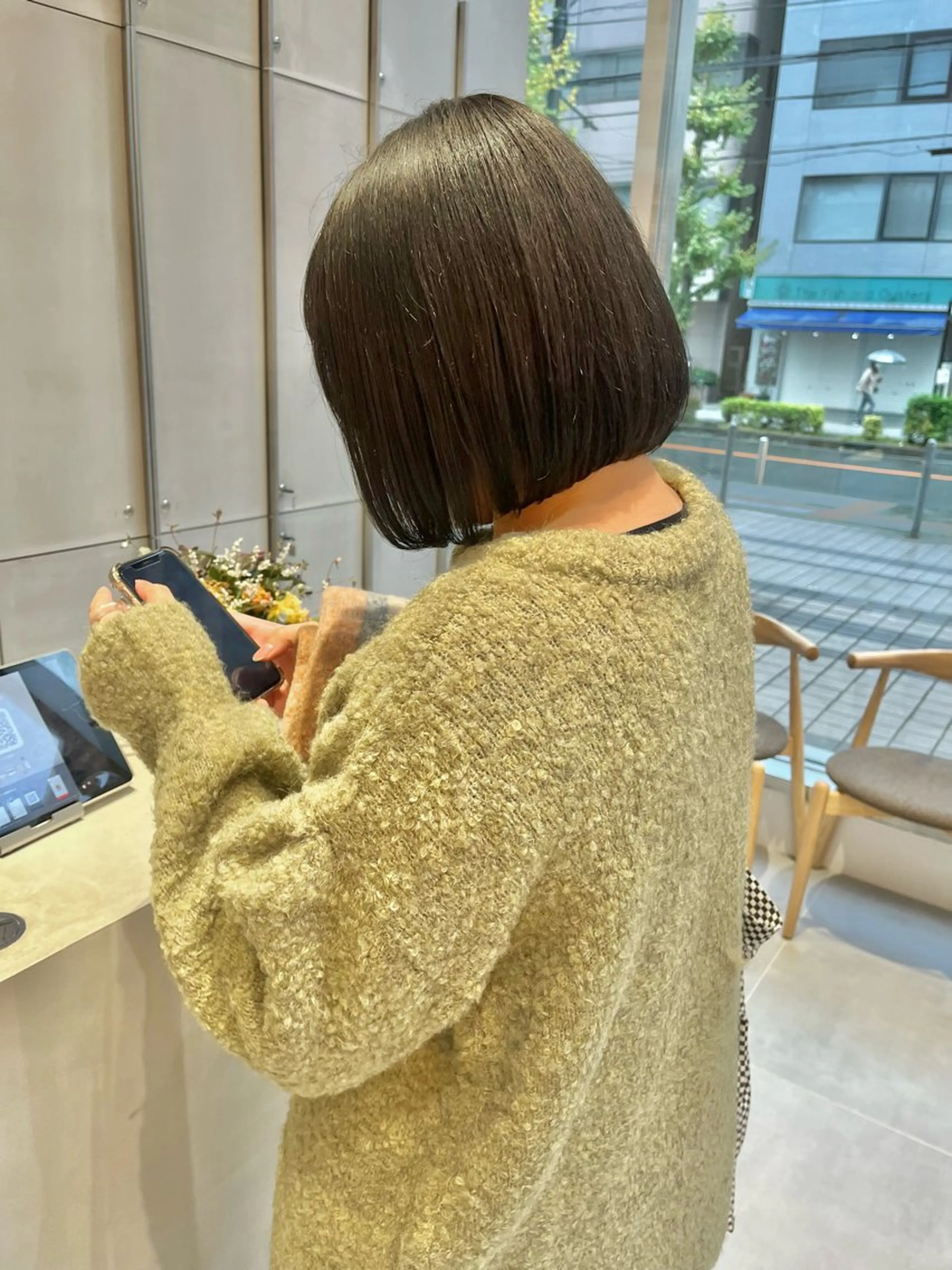 ショート カラー 透ける艶カラー💎 ミオのヘアスタイル