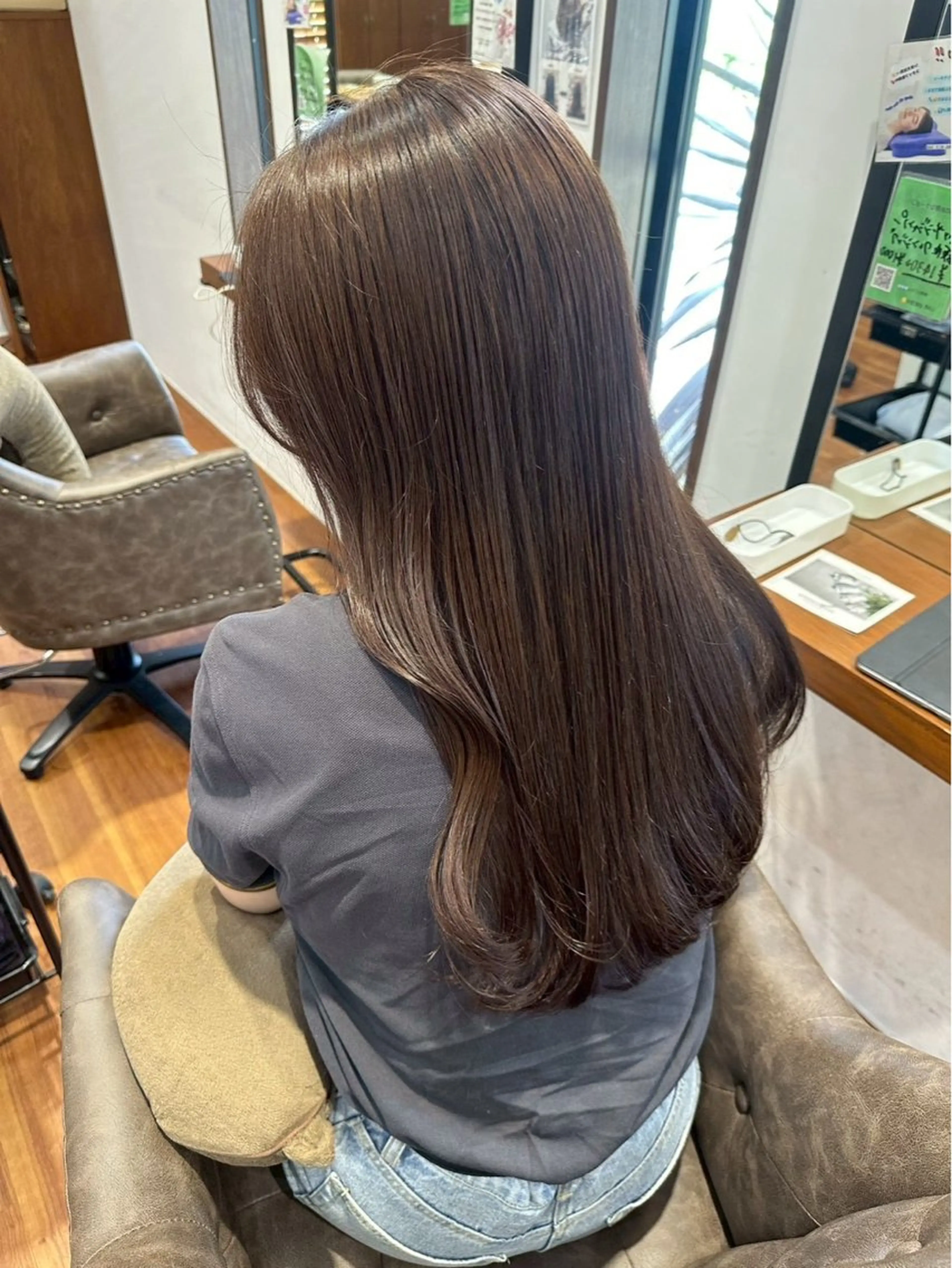 ロング ワンカラー💓 豊橋/まおのヘアスタイル