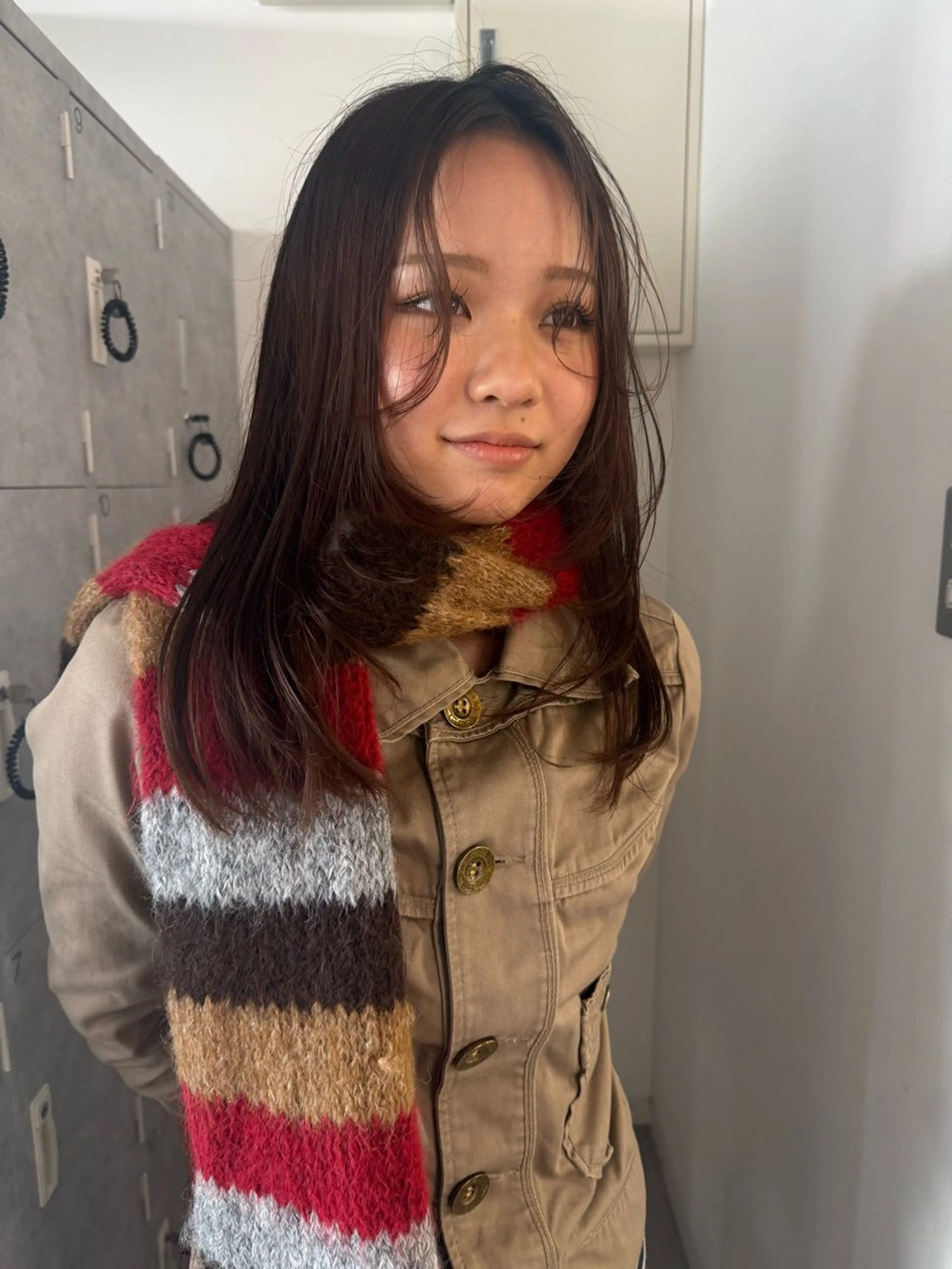 セミロング カット ヘッドスパ カラーモデル募集 /kanaha໒꒱のヘアスタイル