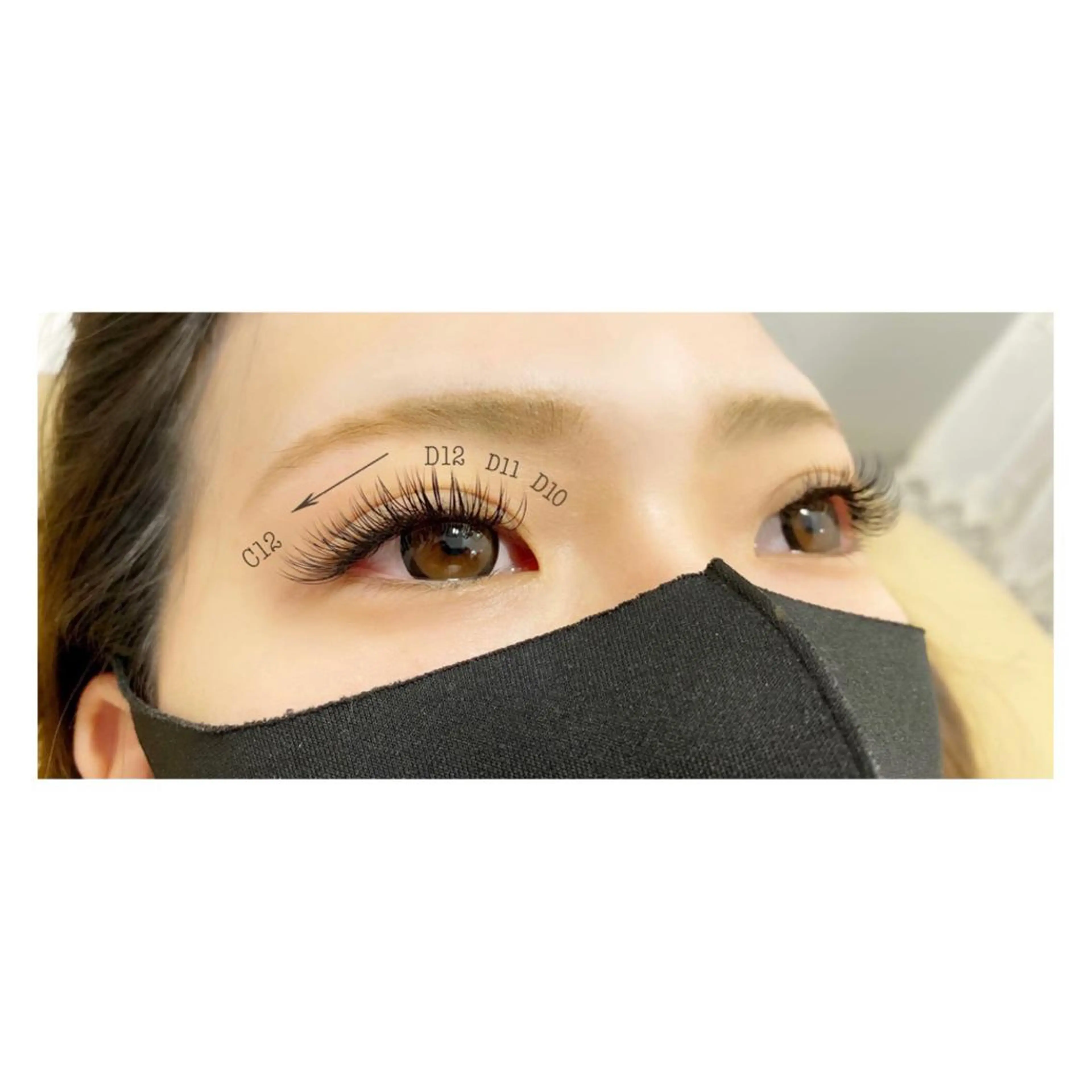 マツエク・マツパ ichi所属・ichi rikaのマツエク・マツパデザイン