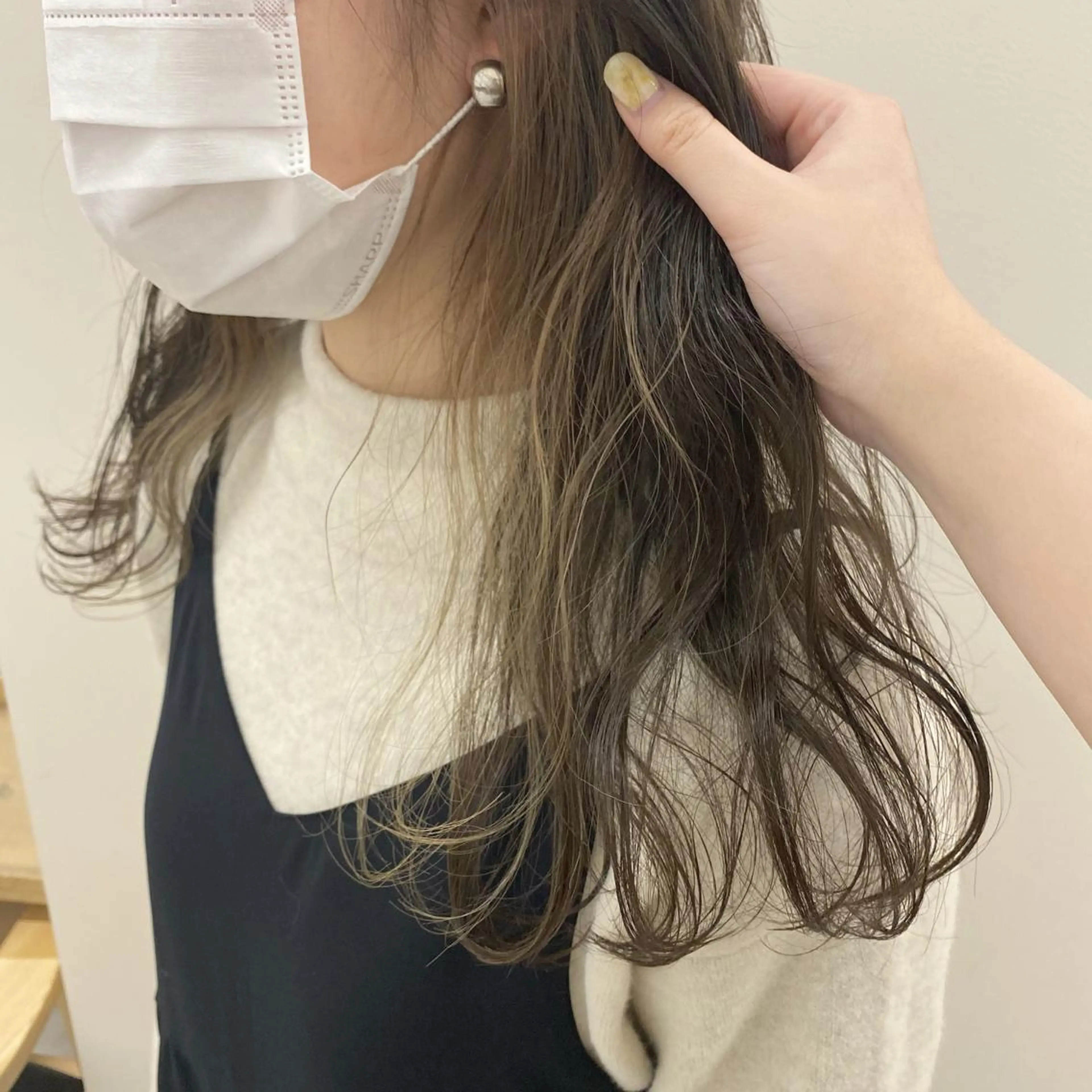 ロング ヘアカラー kohana 🎀韓国ヘア🎀🤍のヘアスタイル