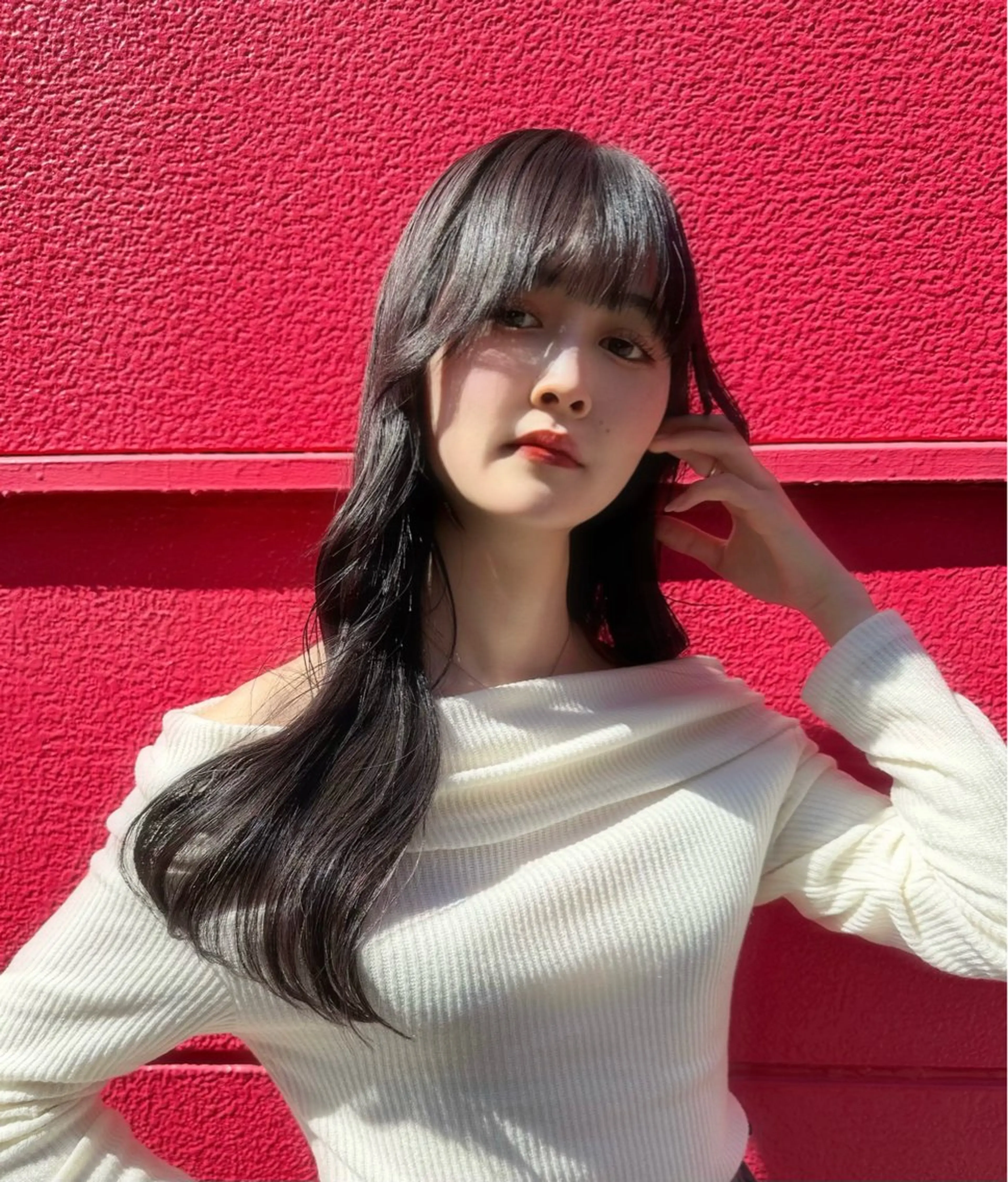 ロング カラー カット ヘアカラー トリートメント ヘッドスパ 韓国風/美髪/透明感 hiroのヘアスタイル