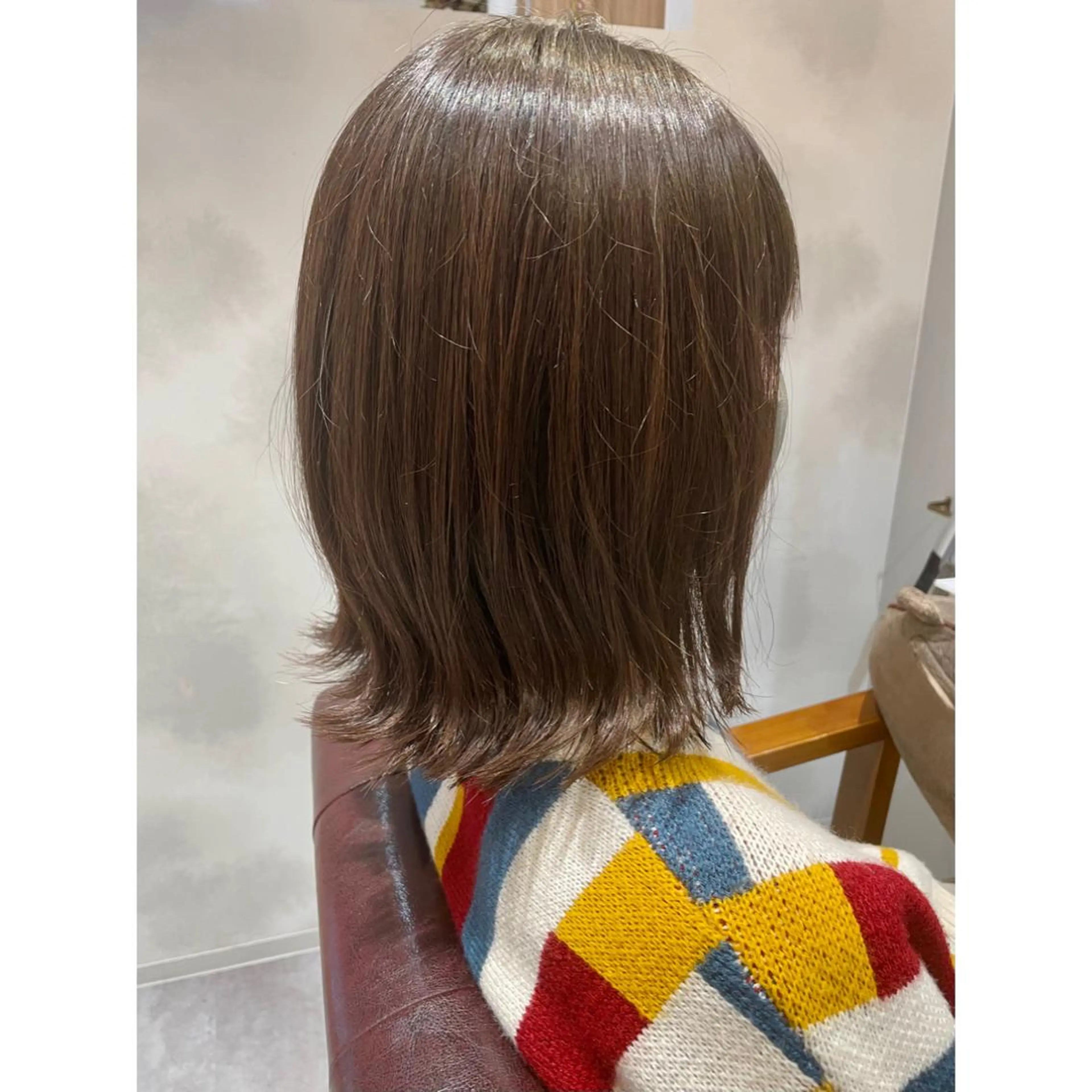 ミディアム ボブ 外ハネヘア minilu by Luluca所属・-minilu- 【蛍池/豊中】のマツエク・マツパデザイン