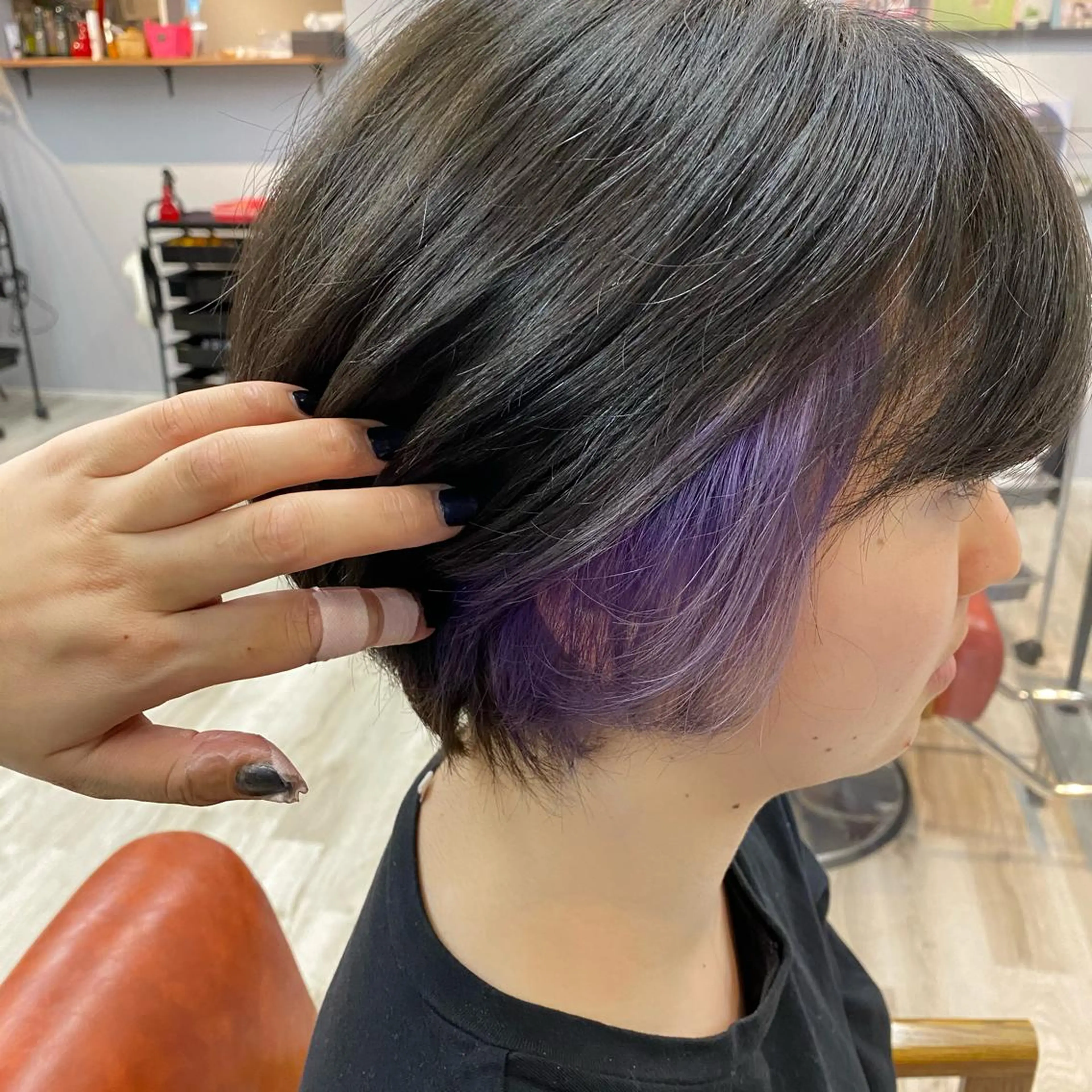 ショート 透明感カラー✨ 酸性ストレート特化のヘアスタイル