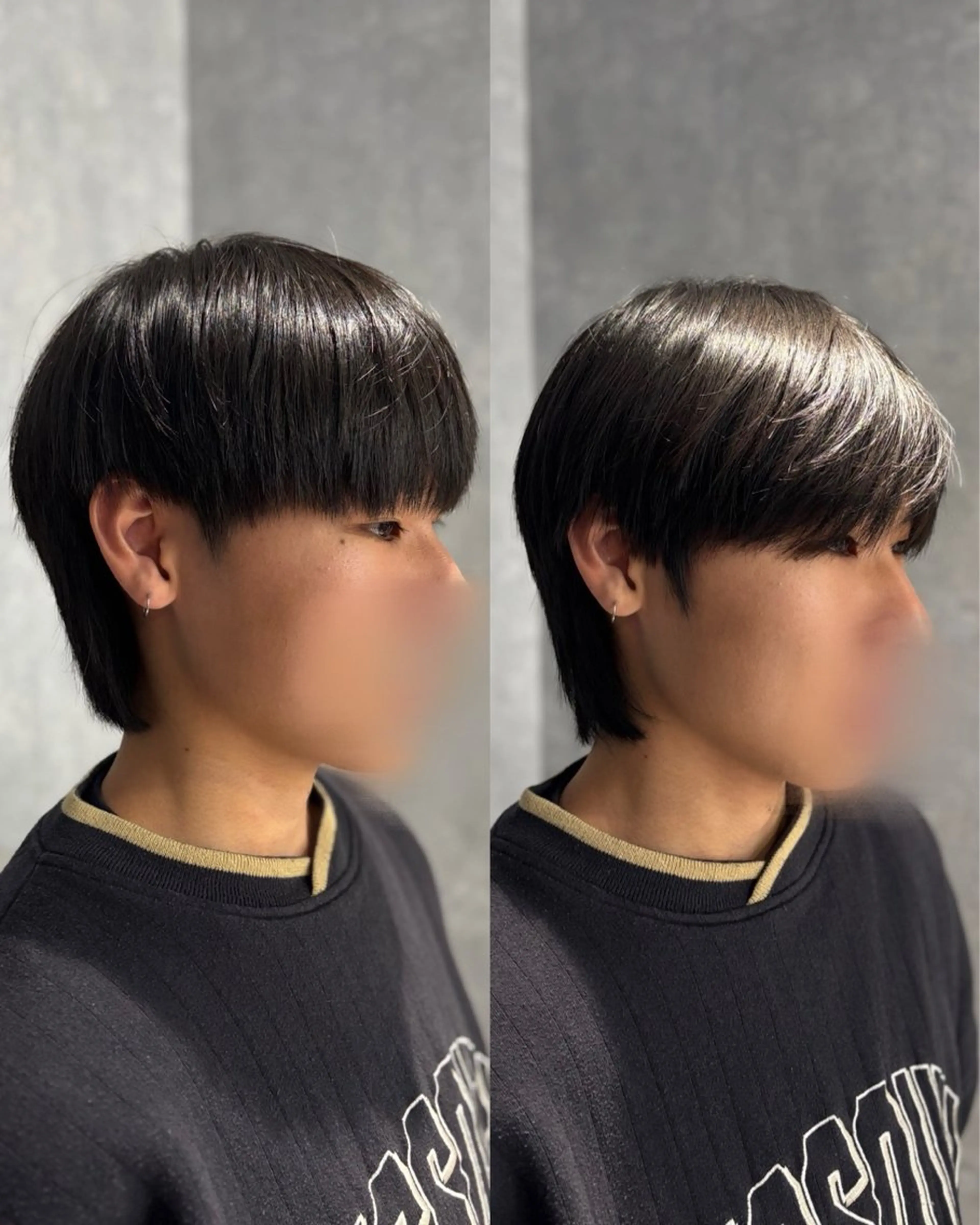 ショート パーマ メンズ カット トリートメント 韓国メンズヘア/ ダウンパーマ/歩夢のヘアスタイル