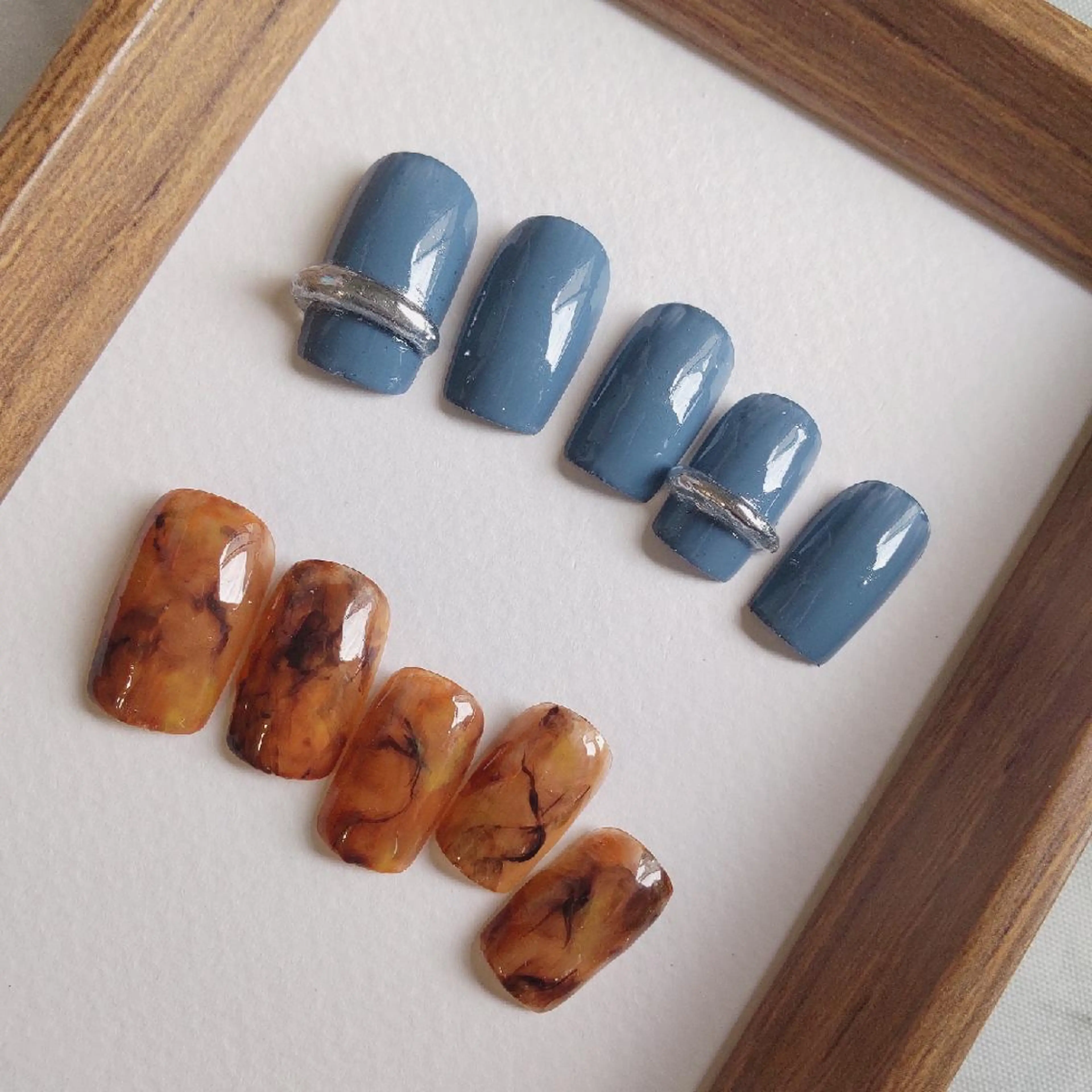 ネイル べっ甲ネイル ひだか あいこのネイルデザイン