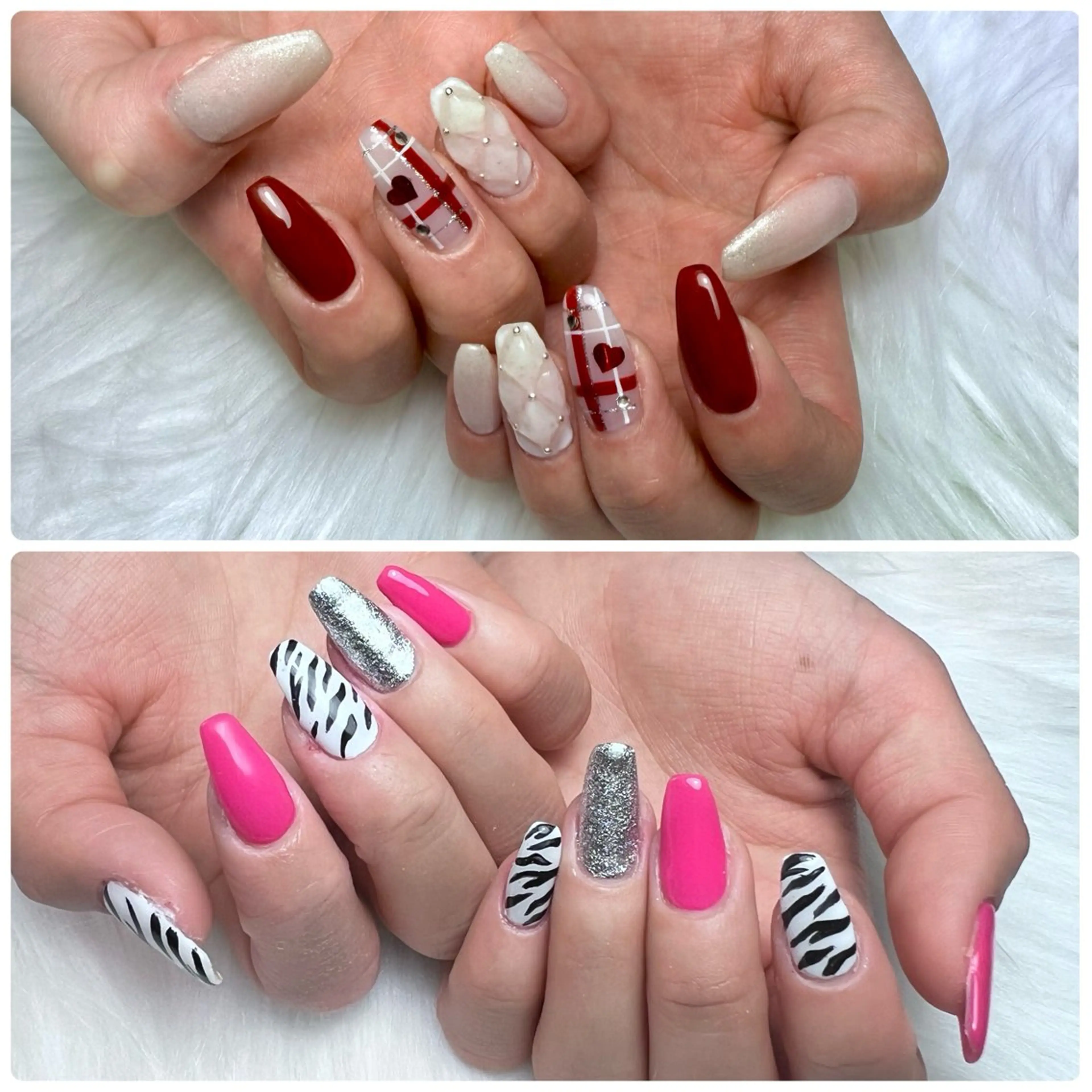 初回オフ込　【手書きアート４本コース】の写真