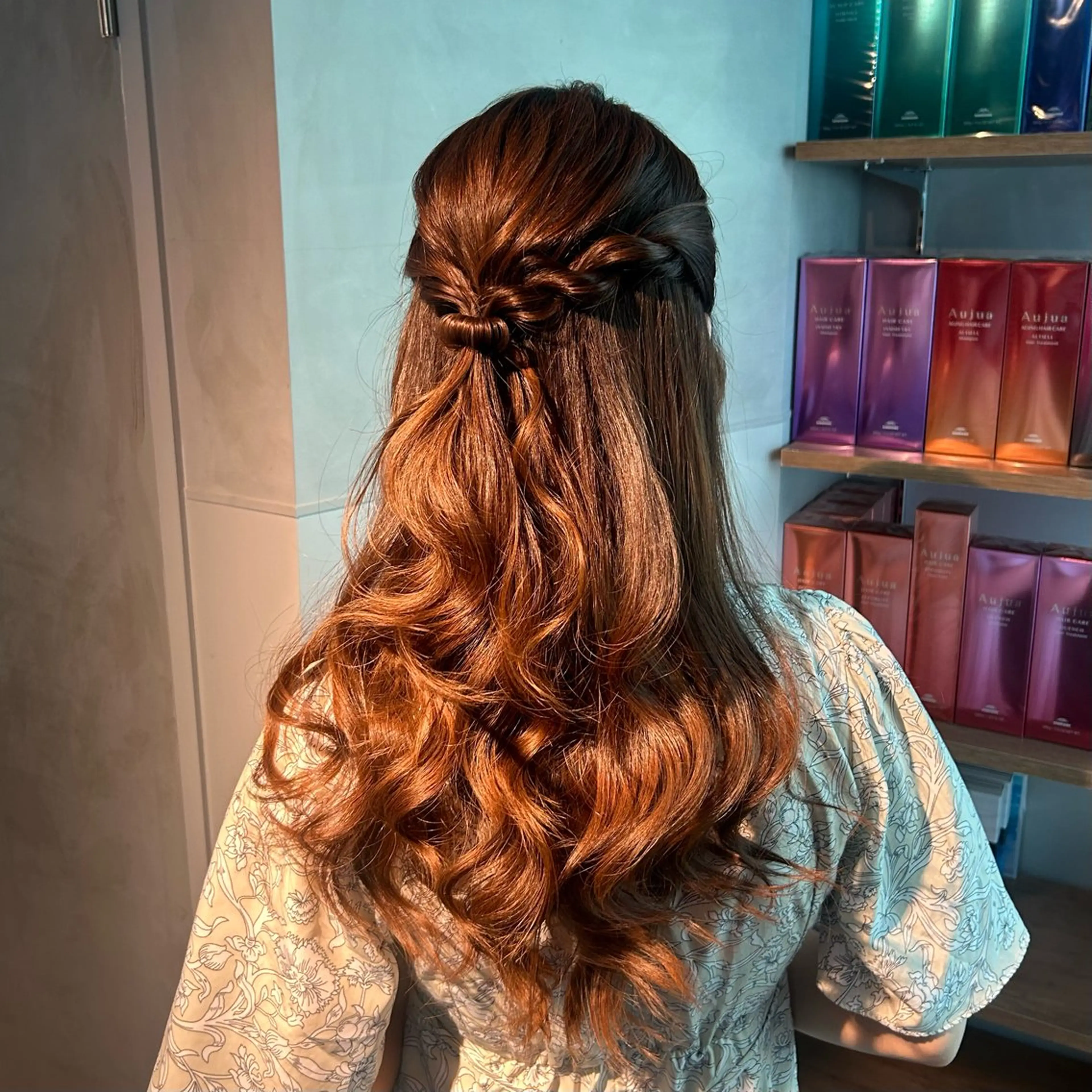 ヘアアレンジ 透明感カラー🫧 ✴︎meiのヘアスタイル