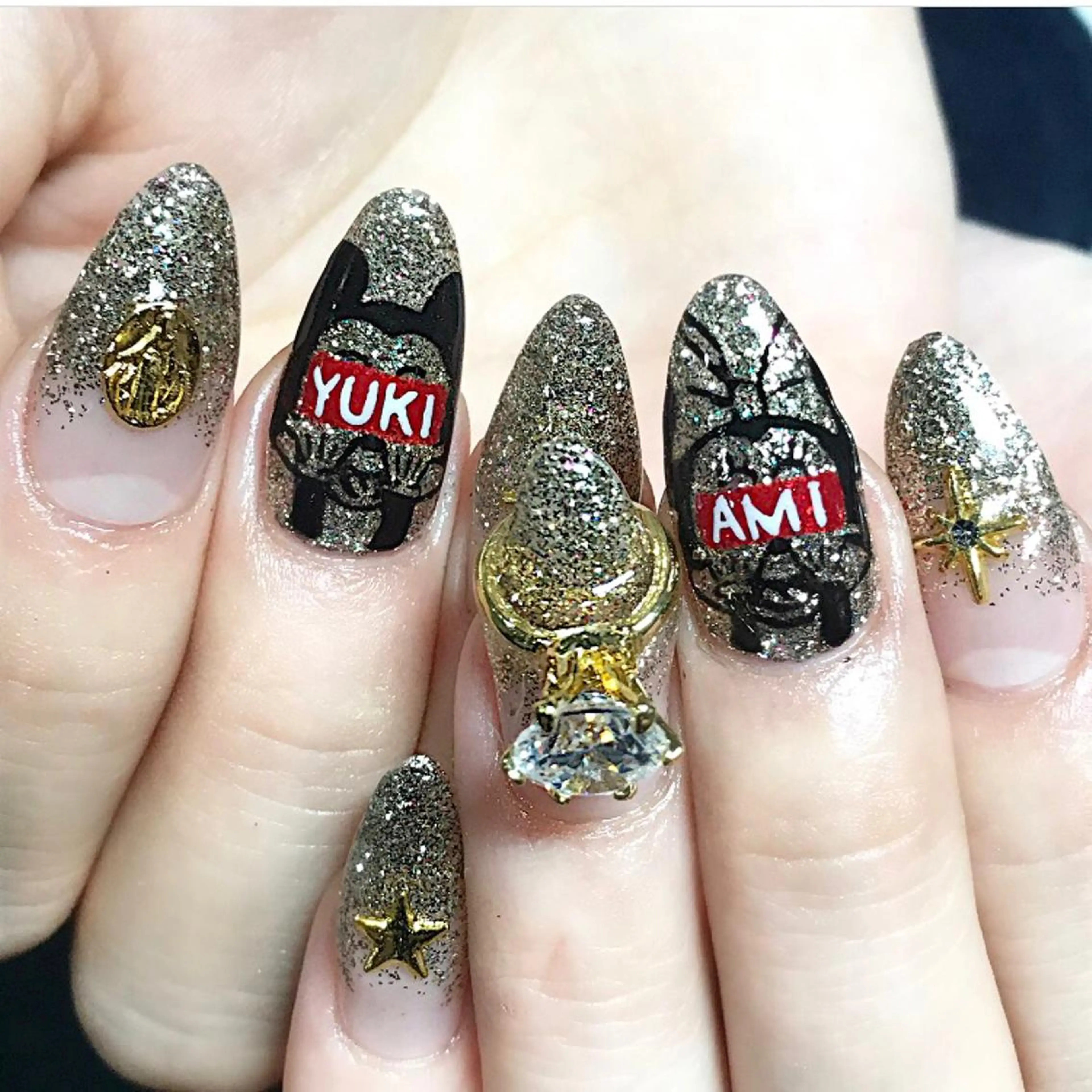 ネイル スカルプネイル 渋谷ビュレネイル Kaoruのネイルデザイン