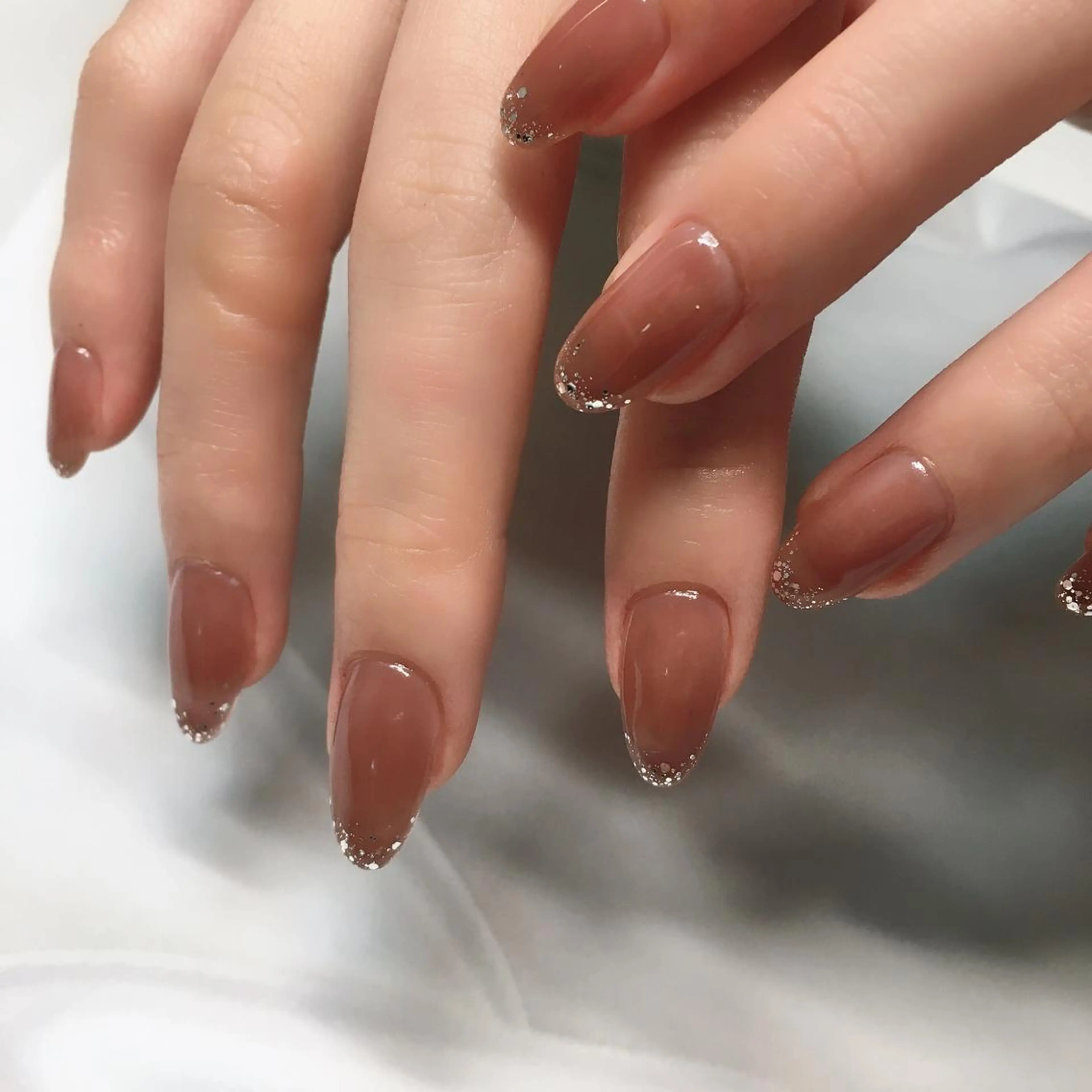 ネイル ラメ(グリッター) ハンドネイル nailsalon Asryのネイルデザイン
