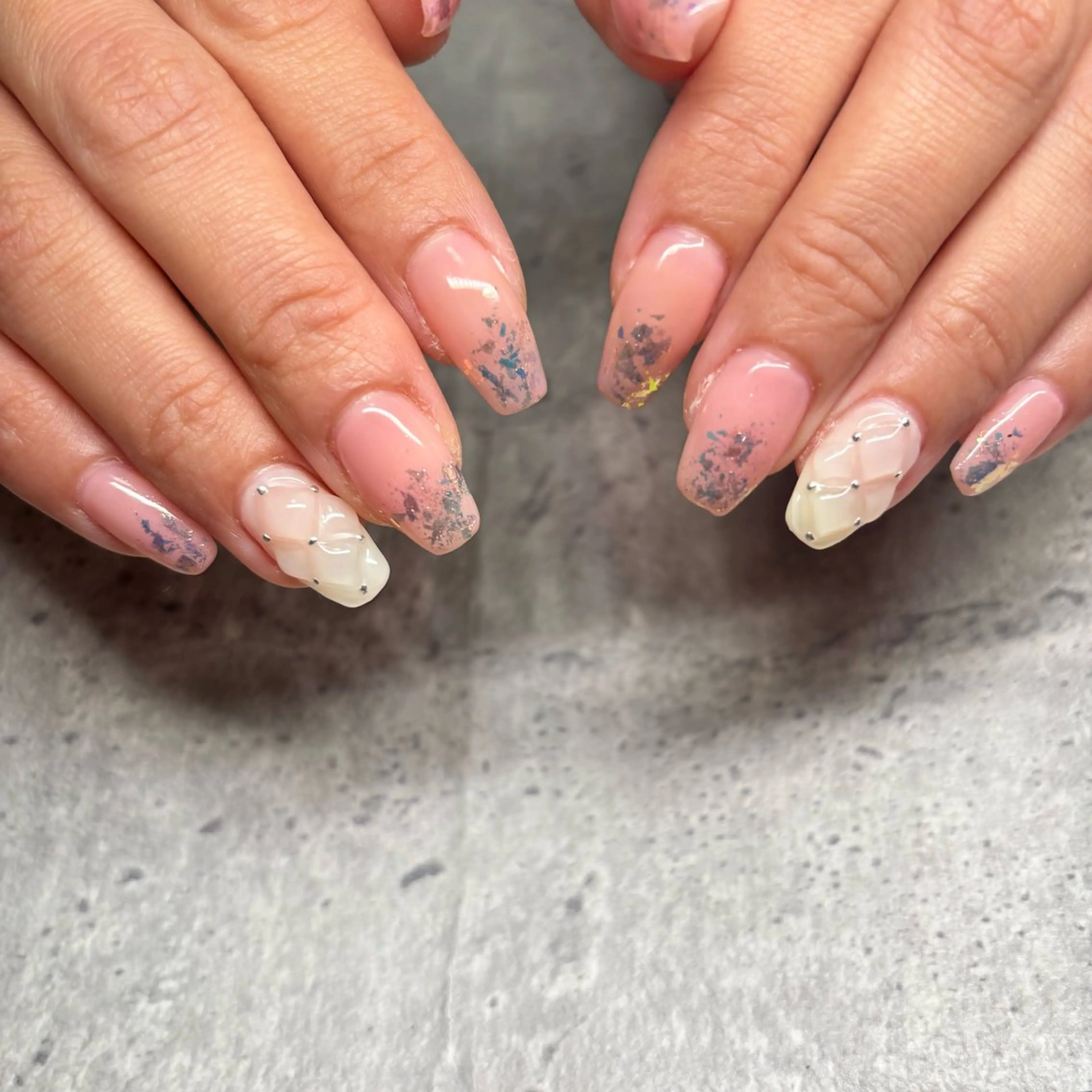 ネイル ハンドネイル RE💟N.NAIL ラテン系お姉さんのネイルデザイン