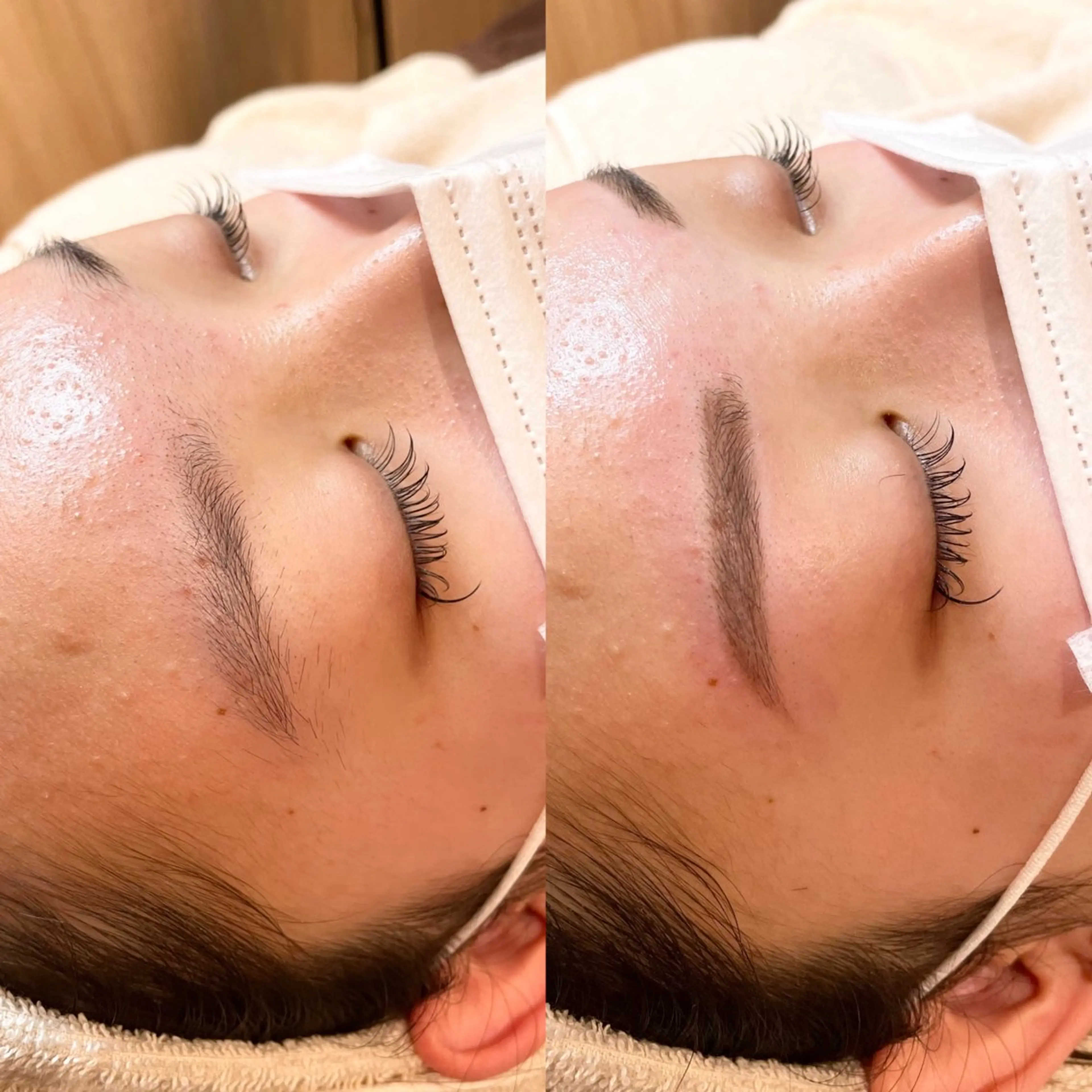 眉カット+アイブロウWAX1回(間引きなし)の写真