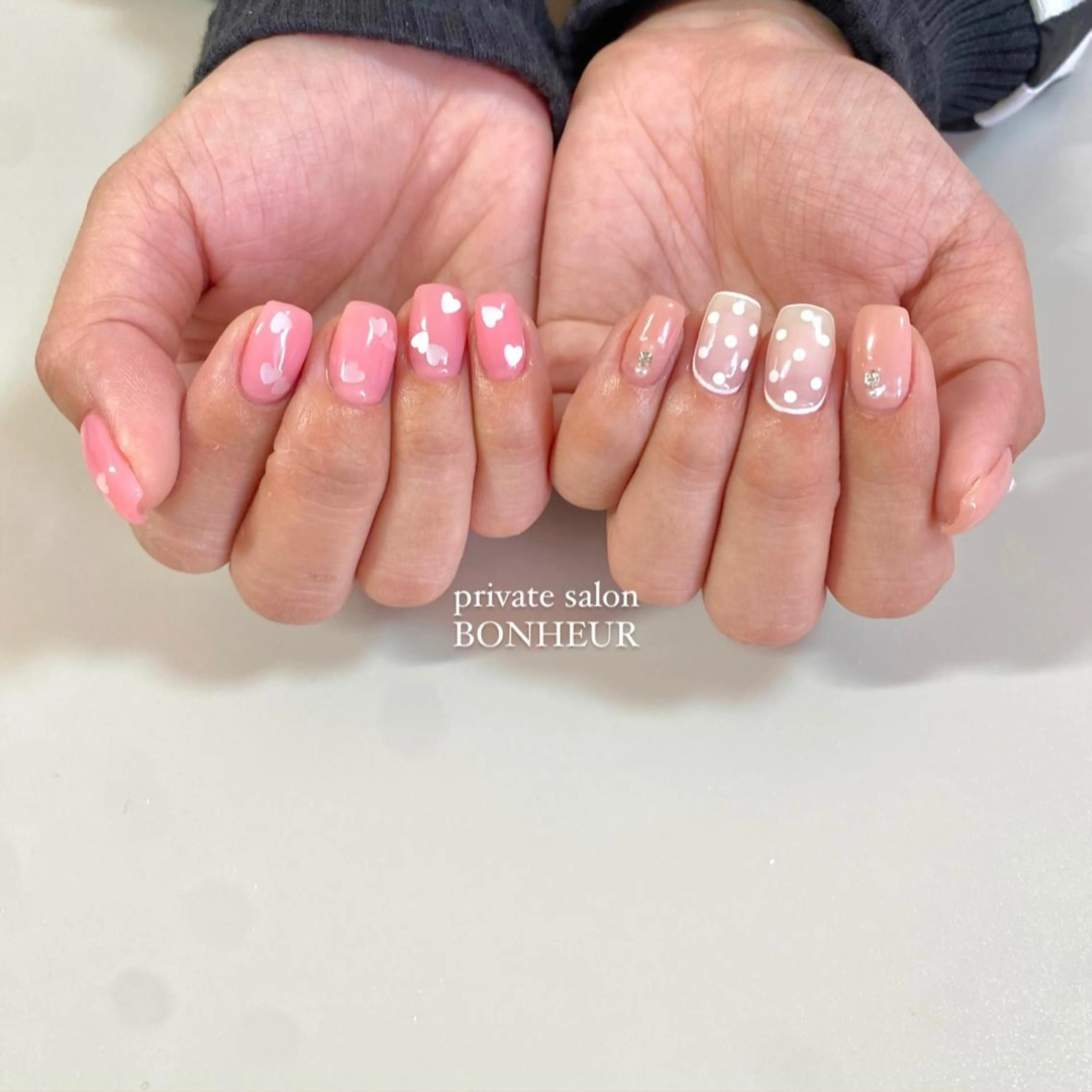 ネイル ハンドネイル BONHEUR Annaのネイルデザイン