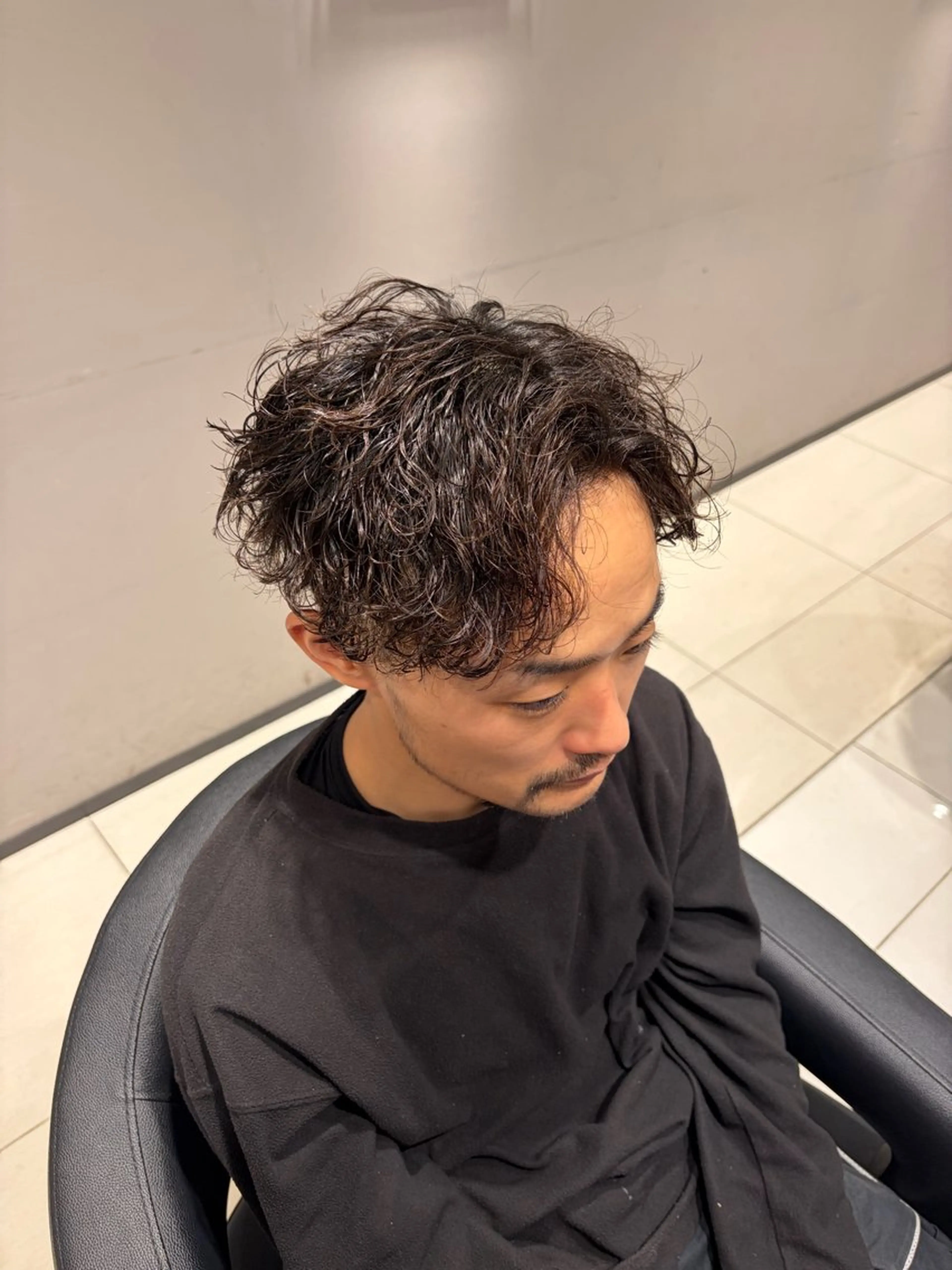 パーマ メンズ 関内/メンズパーマ/ 男性専門/菊池蒼大のヘアスタイル