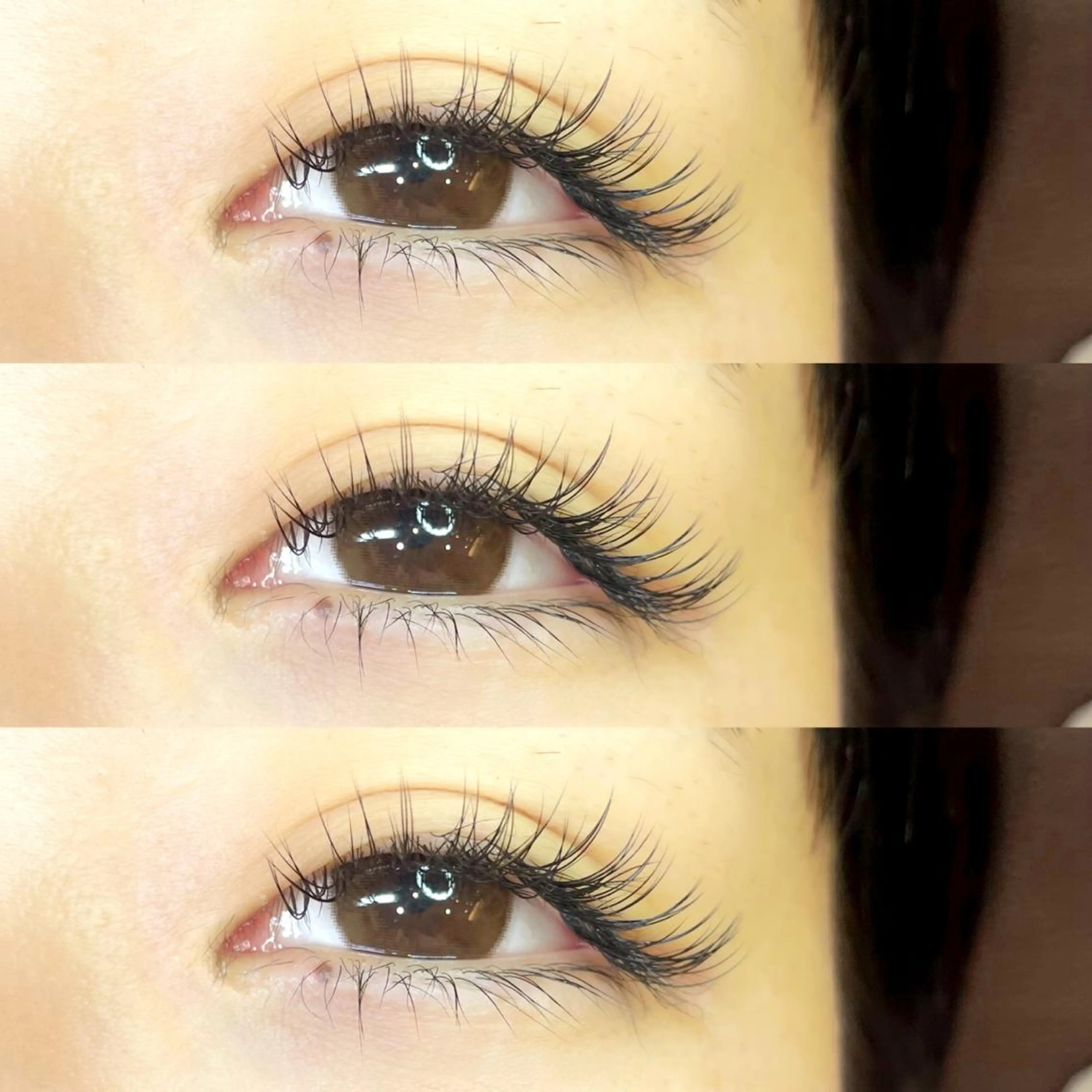 マツエク・マツパ フラットラッシュ AYAKA🤍 まつ毛パーマのマツエク・マツパデザイン