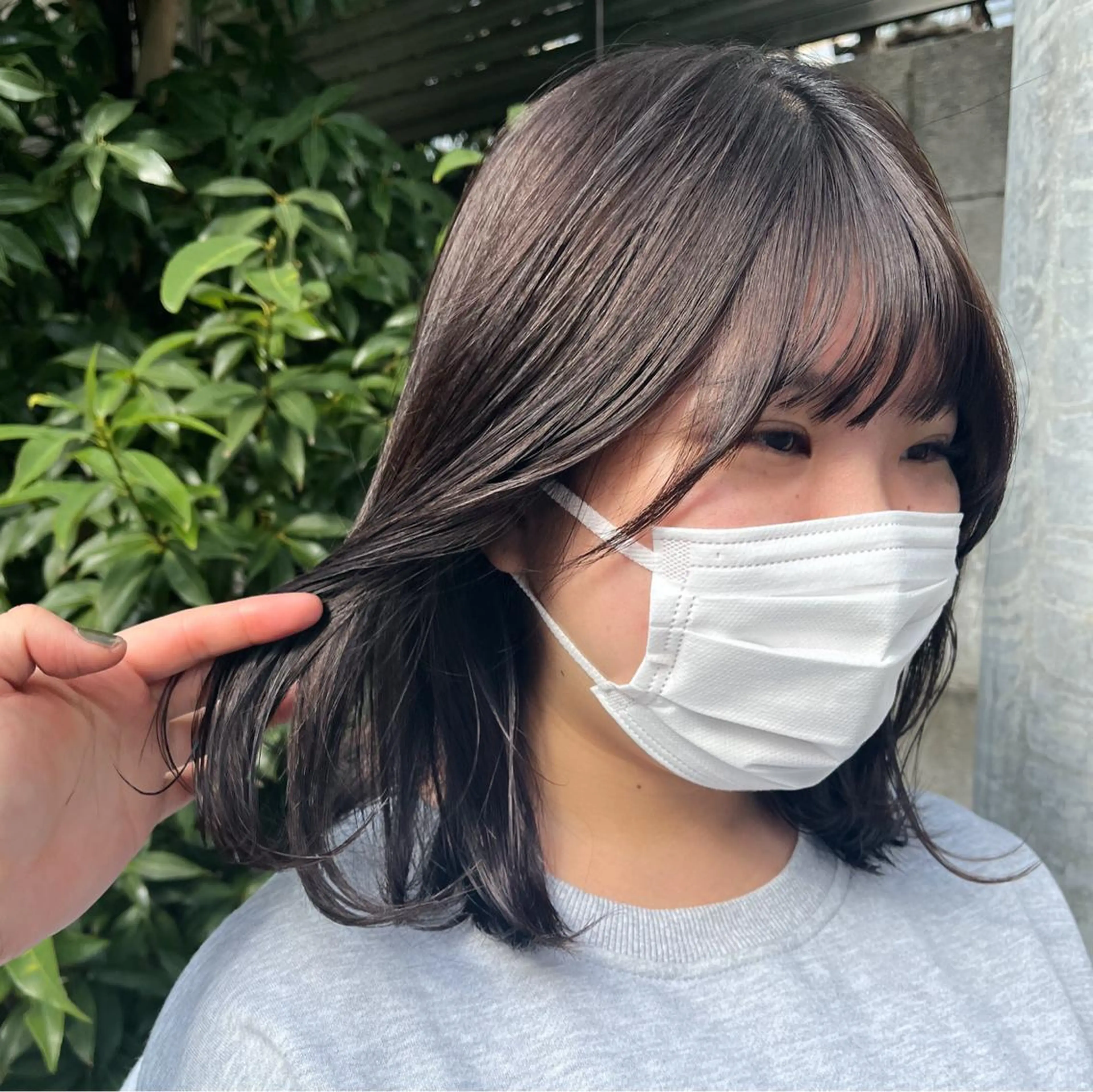 セミロング カラー 暖色/パーマ 🌼クニトウメイのヘアスタイル