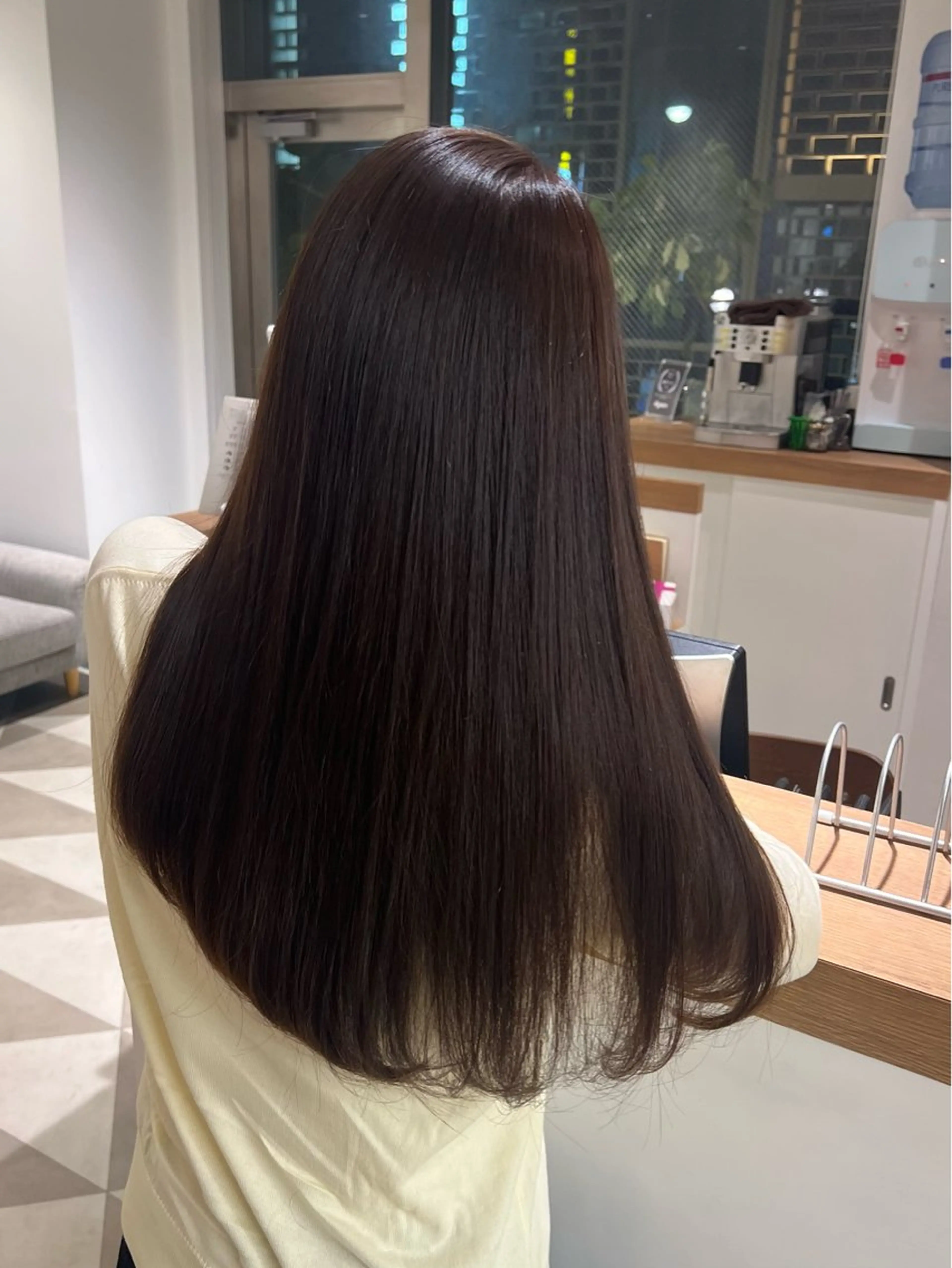 ロング ヘアカラー トリートメント L'EANE THE TOKYO所属・カット無料｜ 青山 ｜髪質改善のヘアスタイル