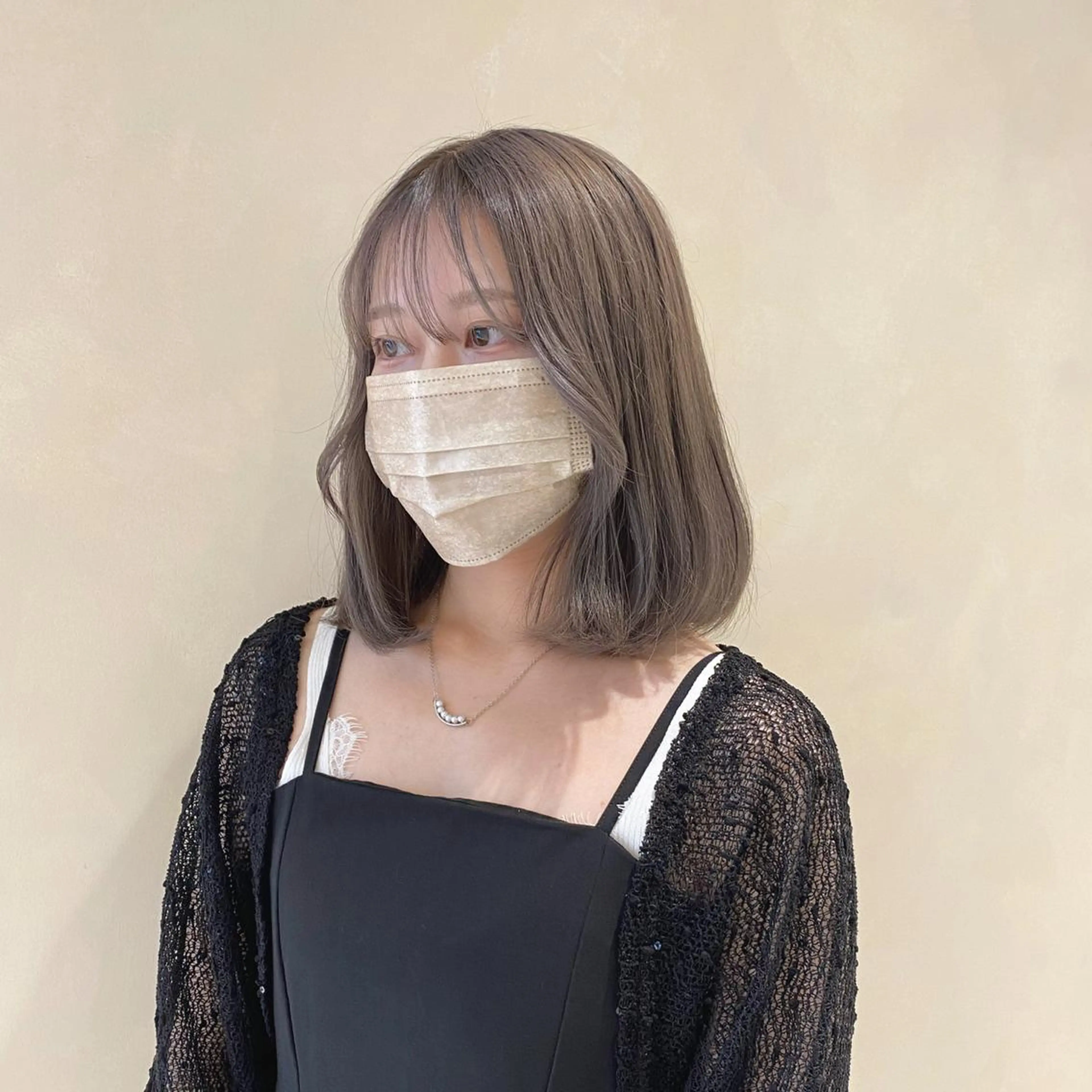 ミディアム カラー 髪質改善 トリートメント MURANAKA RYOのヘアスタイル