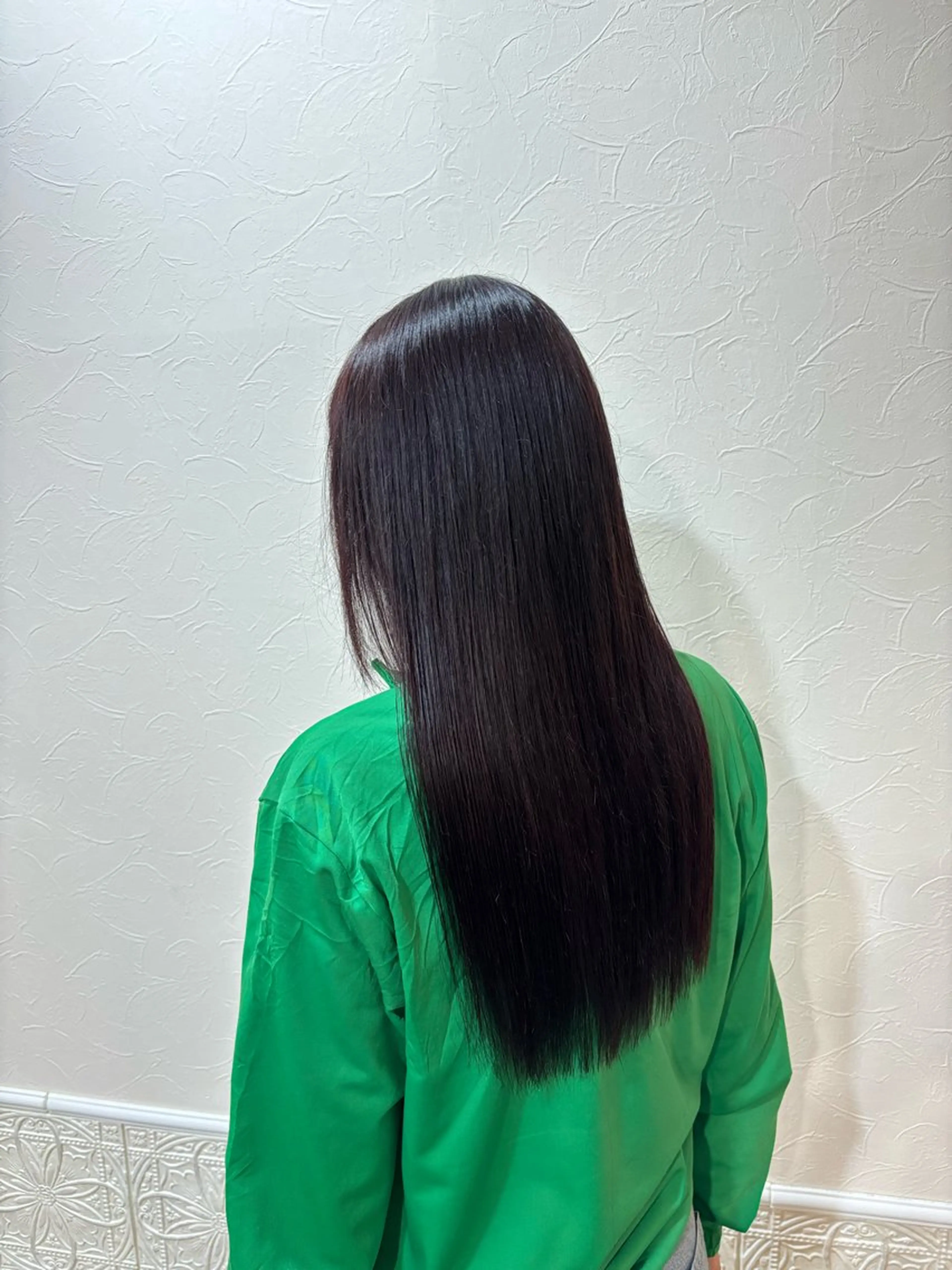 ロング 天野 妃菜のヘアスタイル