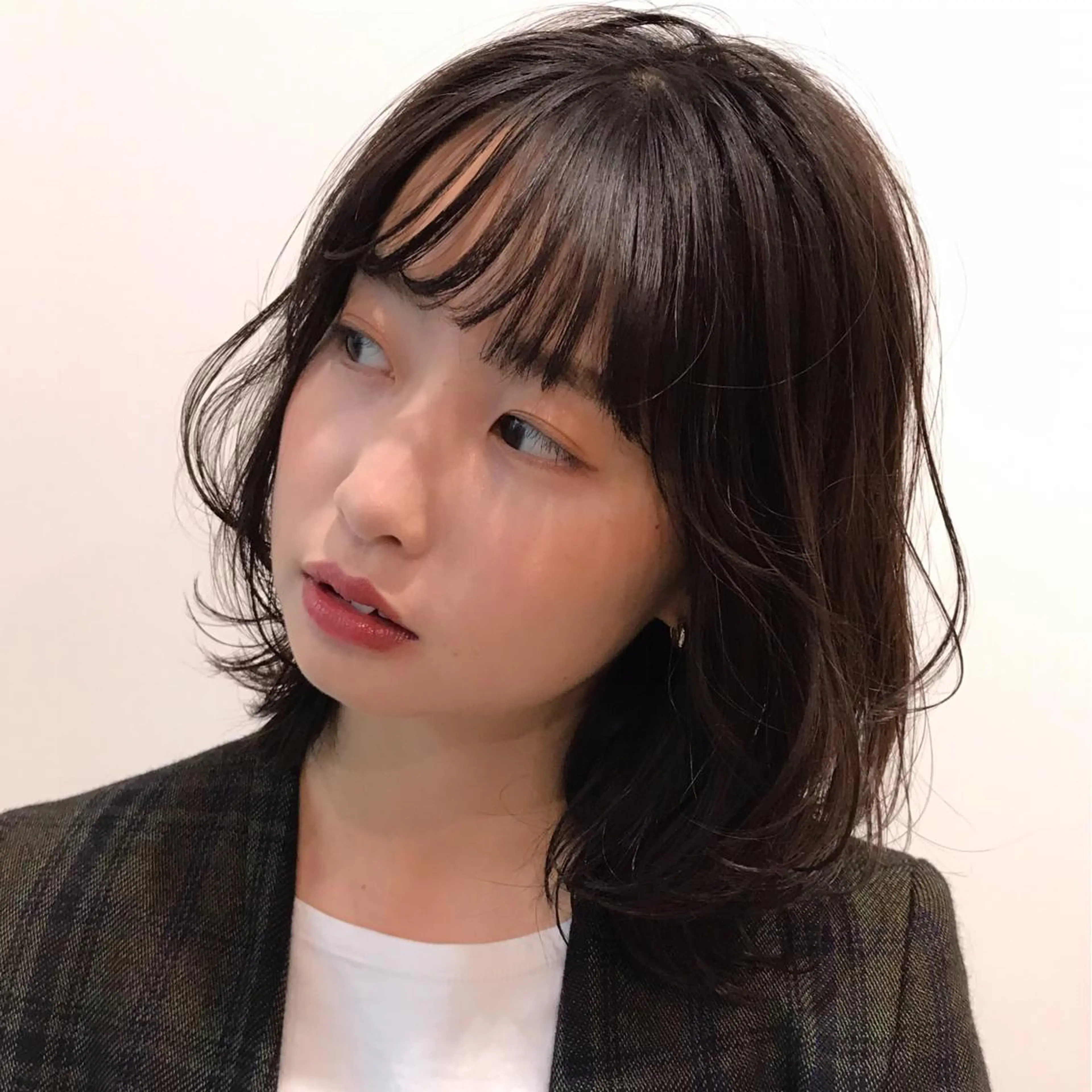 ミディアム レイヤー/髪質改善 渡邉【日吉美容室】のヘアスタイル