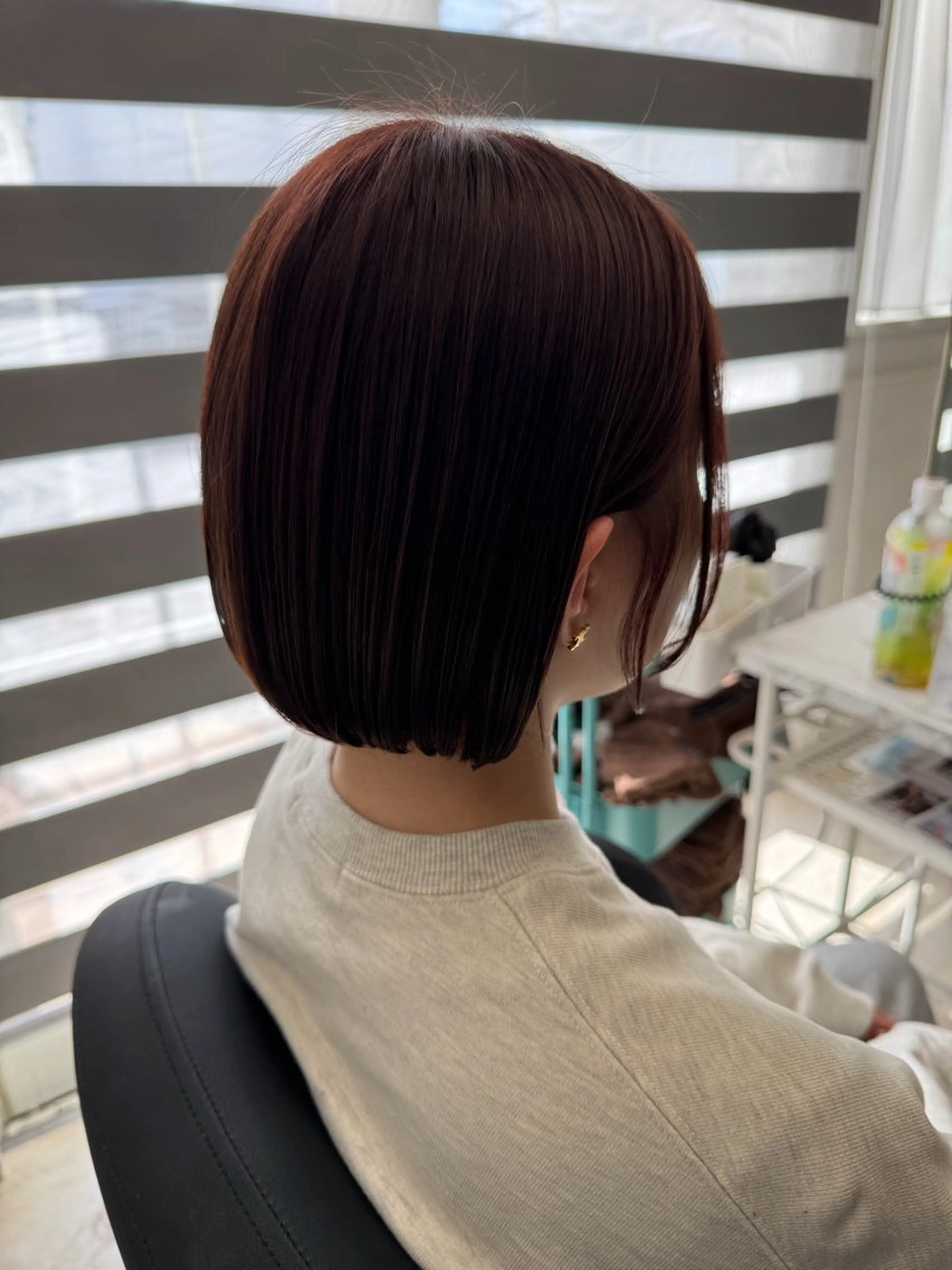 ショート カット 縮毛矯正 トリートメント 日置 大智のヘアスタイル