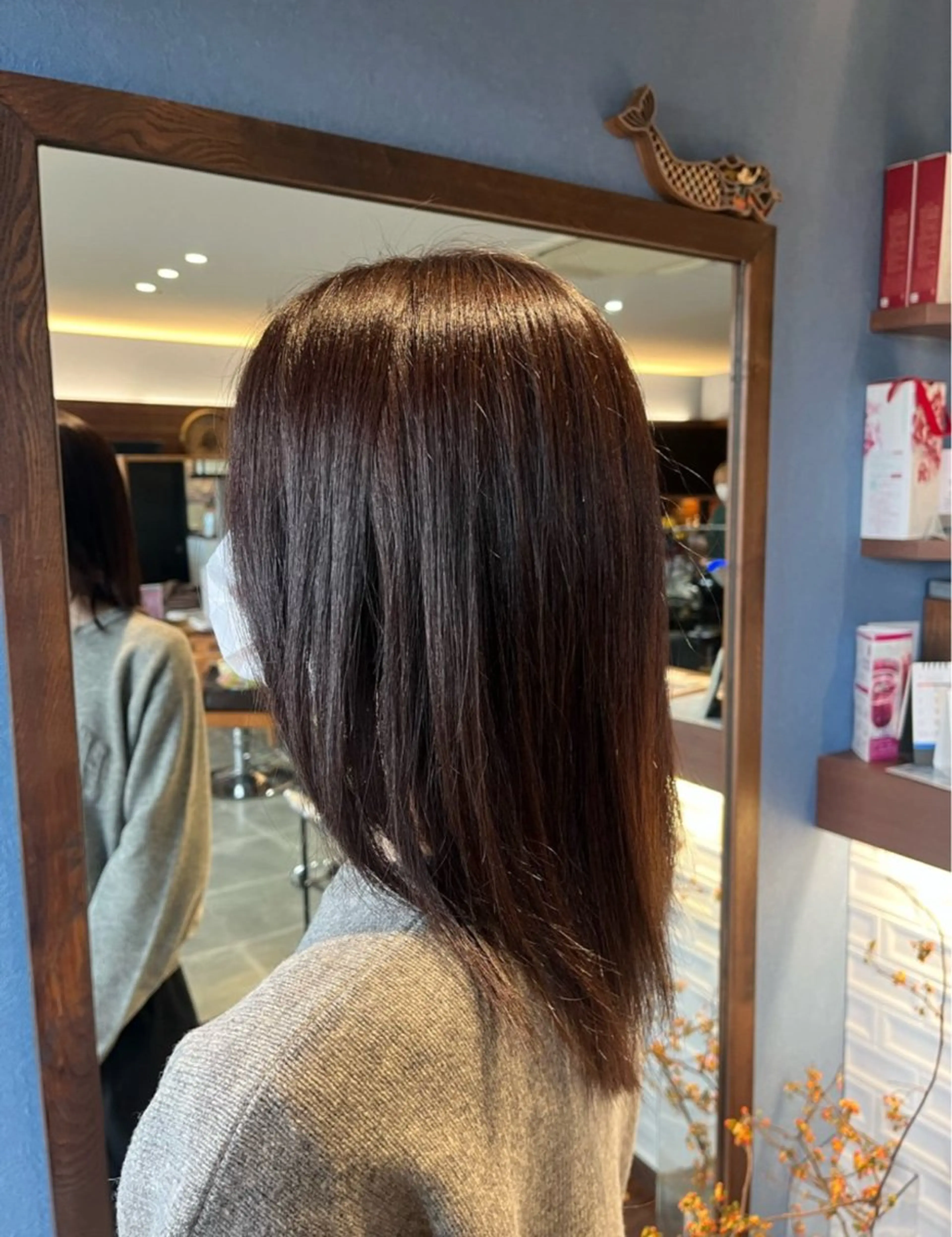 ミディアム カラー 🌼kubu🍀 Minami🌼のヘアスタイル