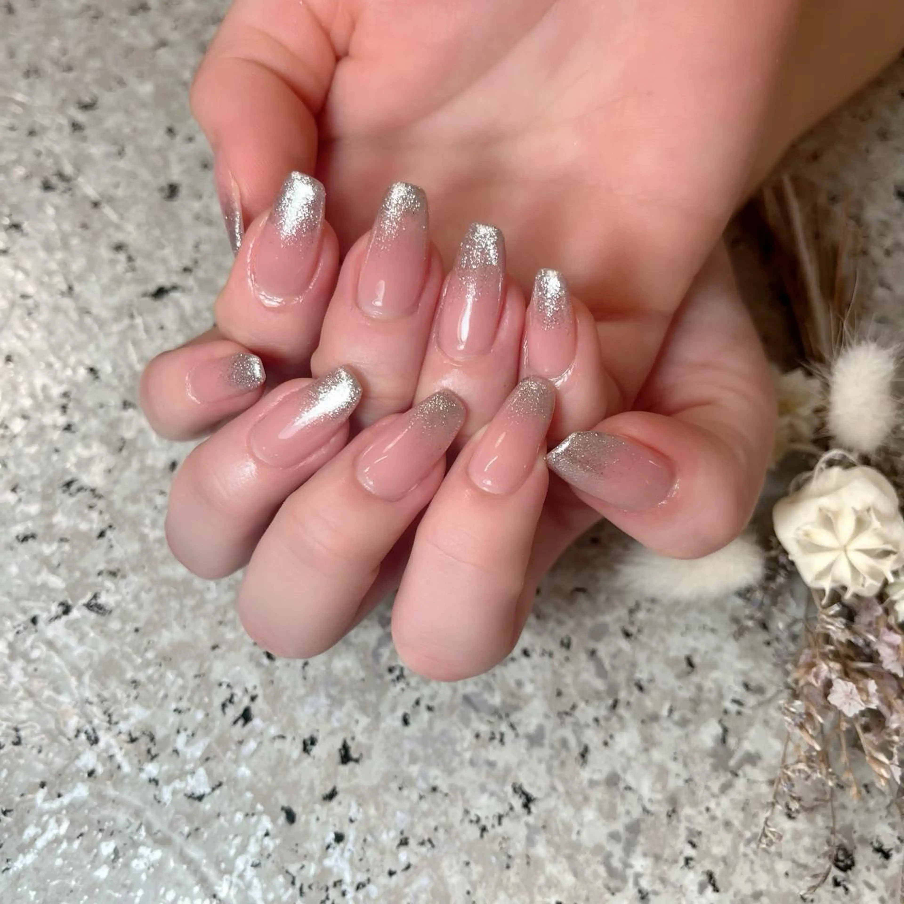 ❁⃘ラメグラデーション(オフ無)の写真