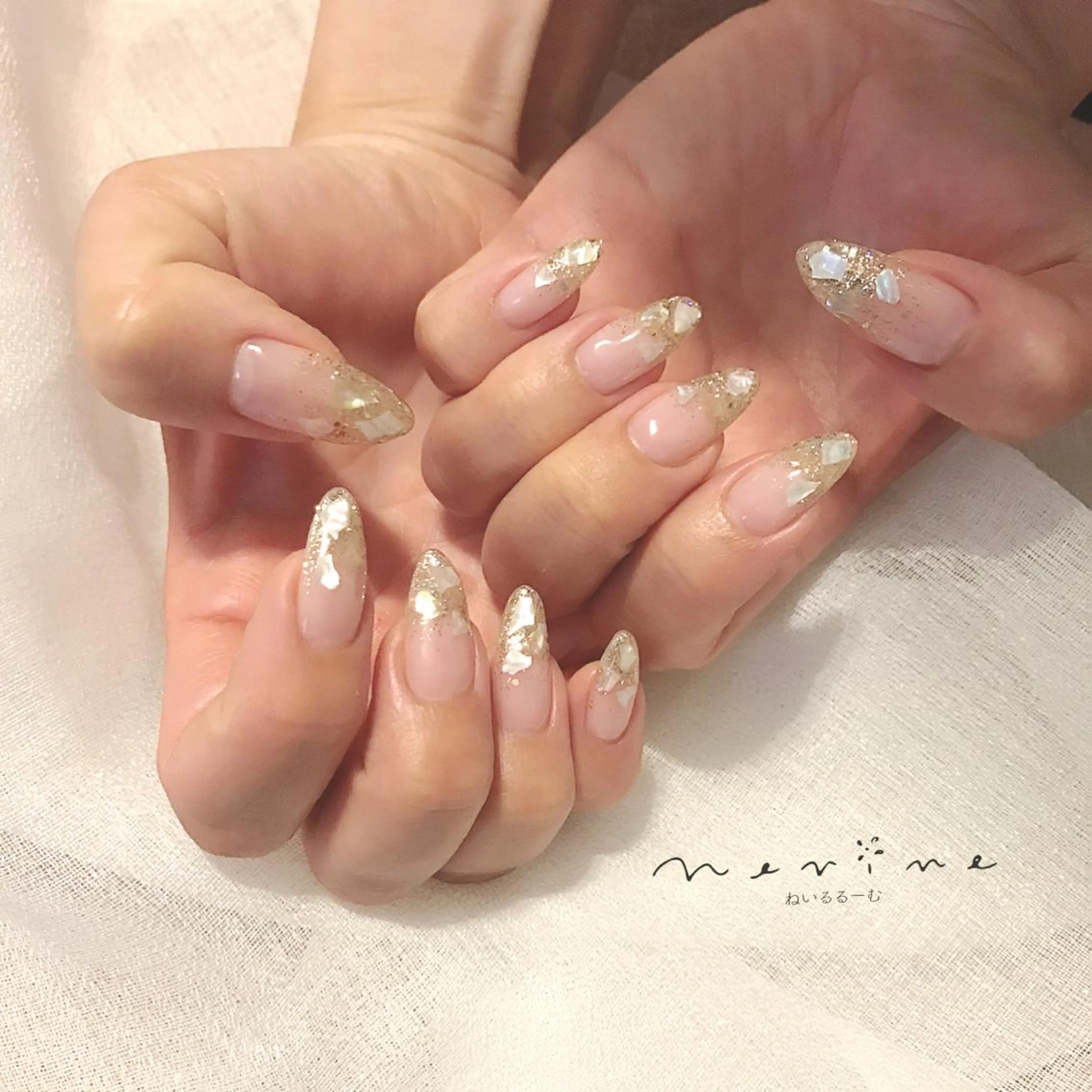 ネイル ラメ(グリッター) NAILST Naomiのネイルデザイン