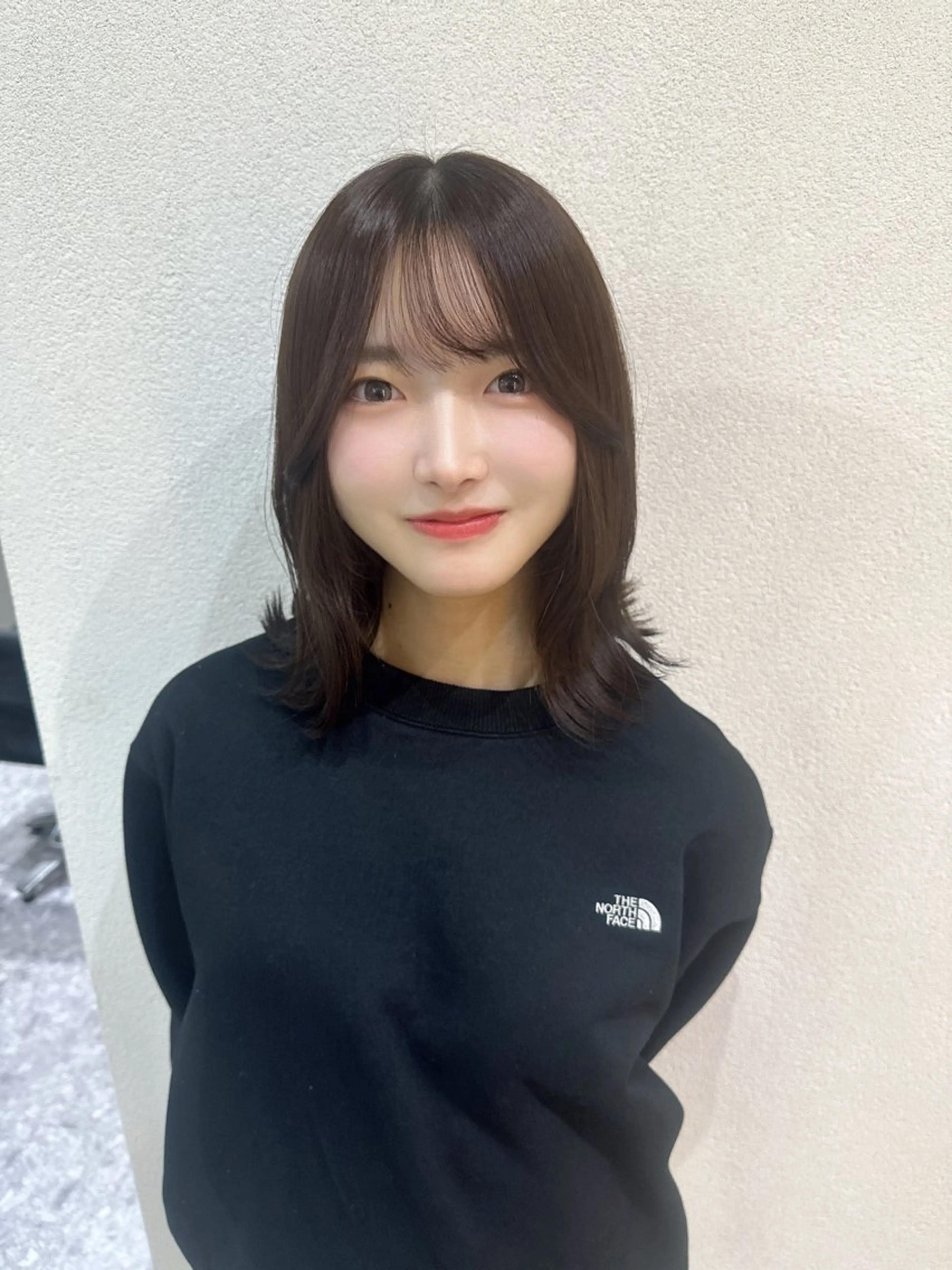 ミディアム カラー カット ヘアカラー トリートメント 🪞個室サロン/韓国 艶髪/keito🪞のヘアスタイル