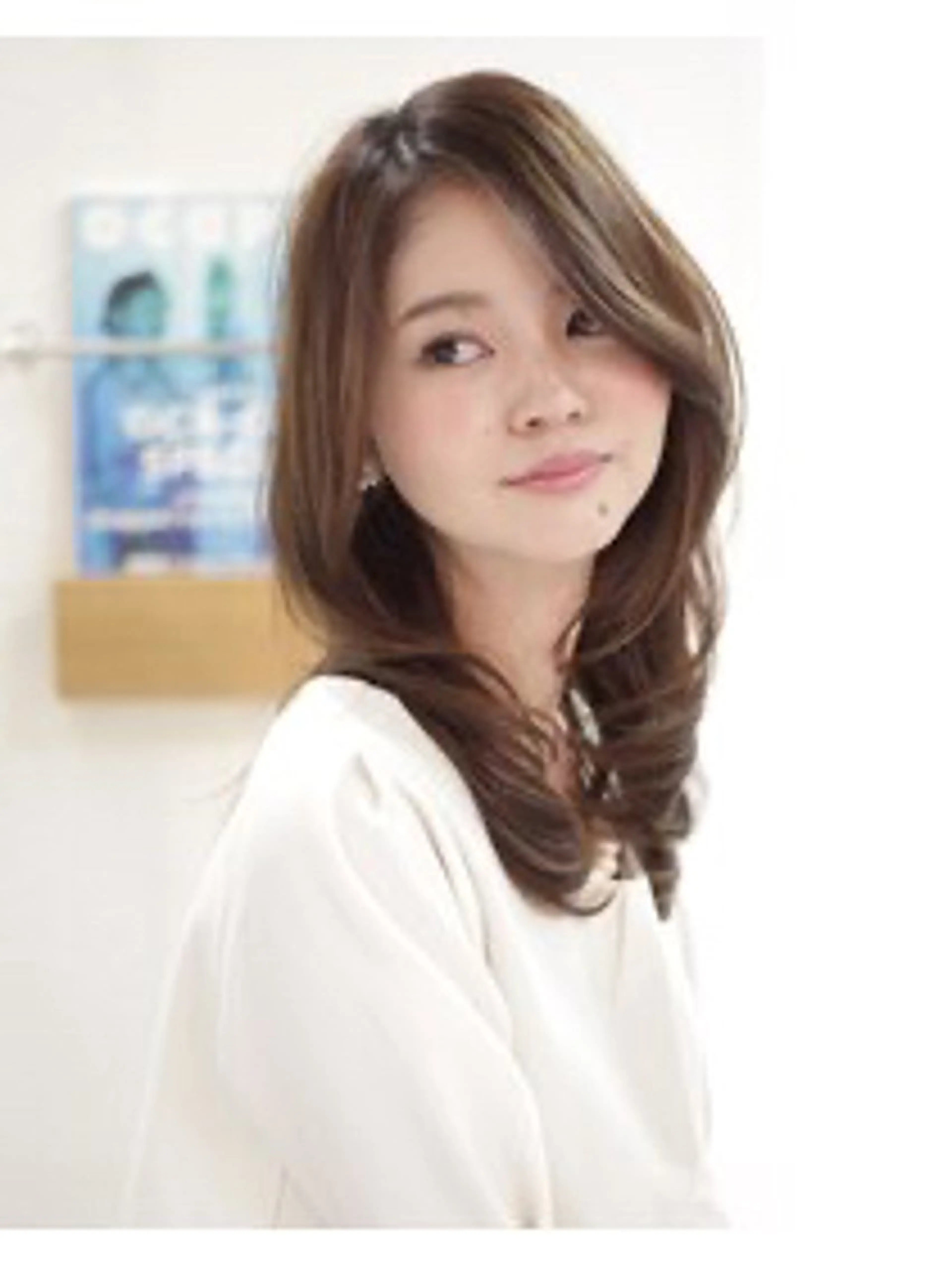 セミロング 韓国風ヘア レイヤーカット カット 【gn】 masatoのヘアスタイル