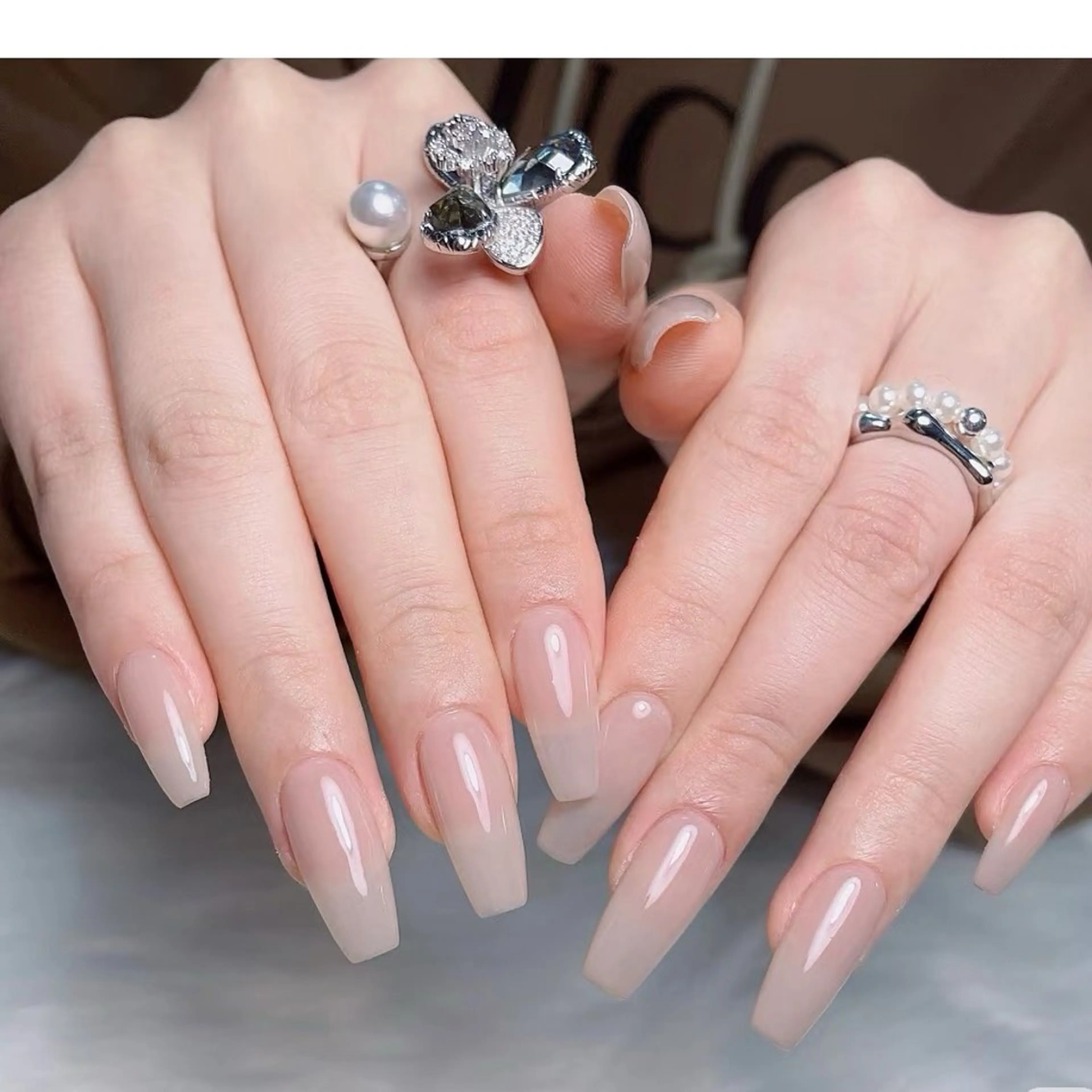 スカルプ10本ワンカラーorラメグラデーションコース（2色まで）の写真