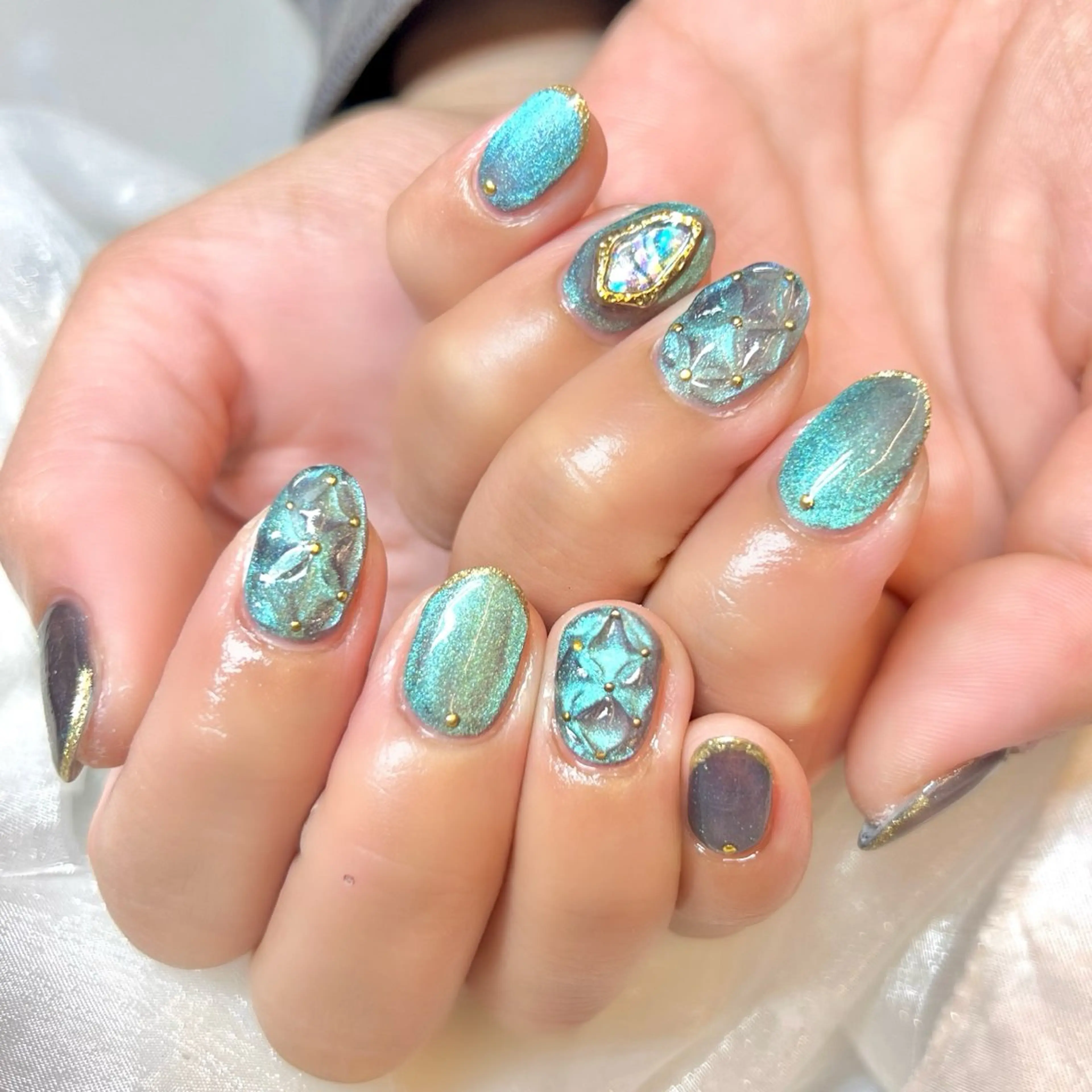 ネイル ハンドネイル clover nailのネイルデザイン