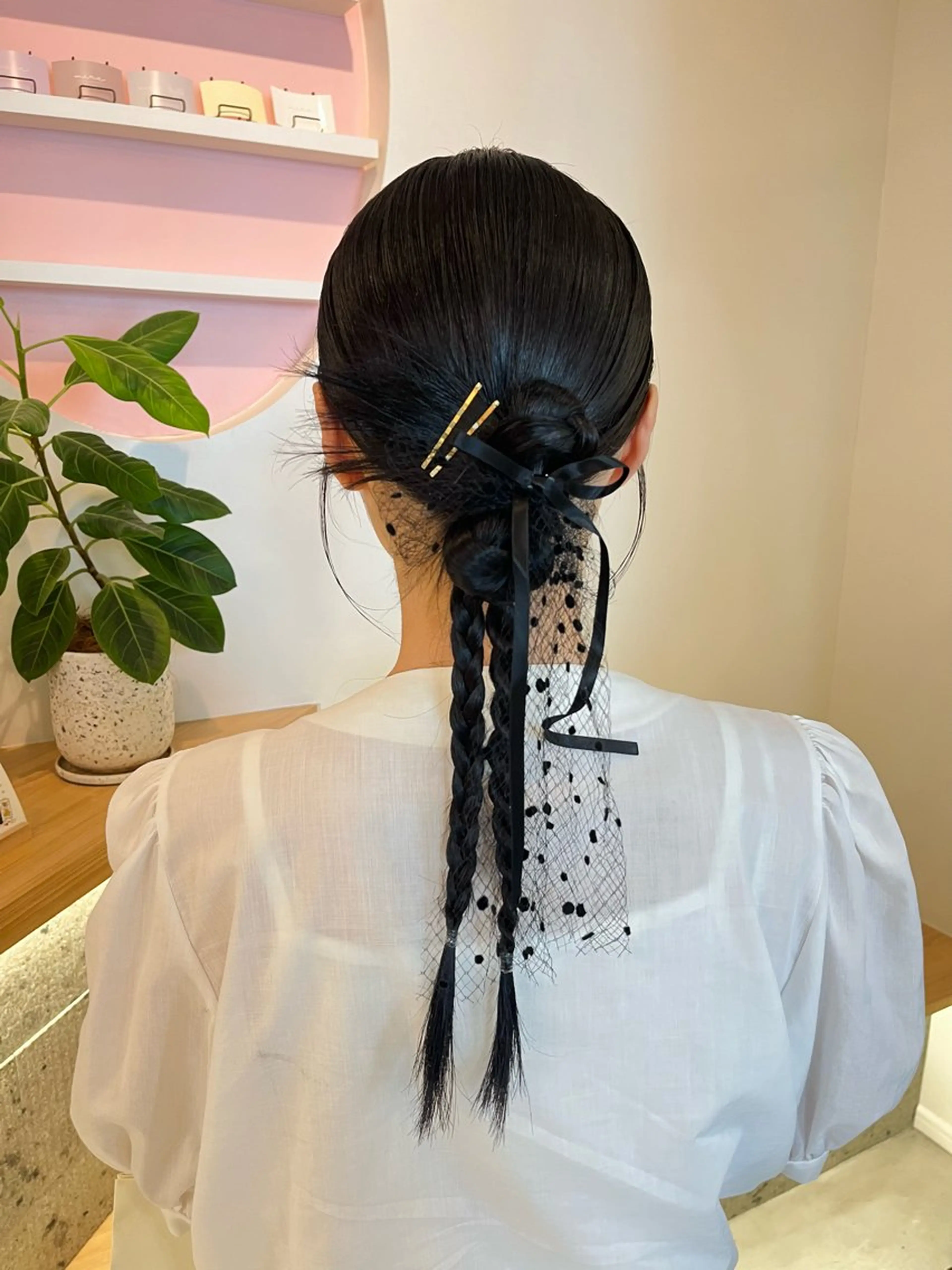 セミロング ヘアセット marino/ カラー/顔周りカットのヘアスタイル