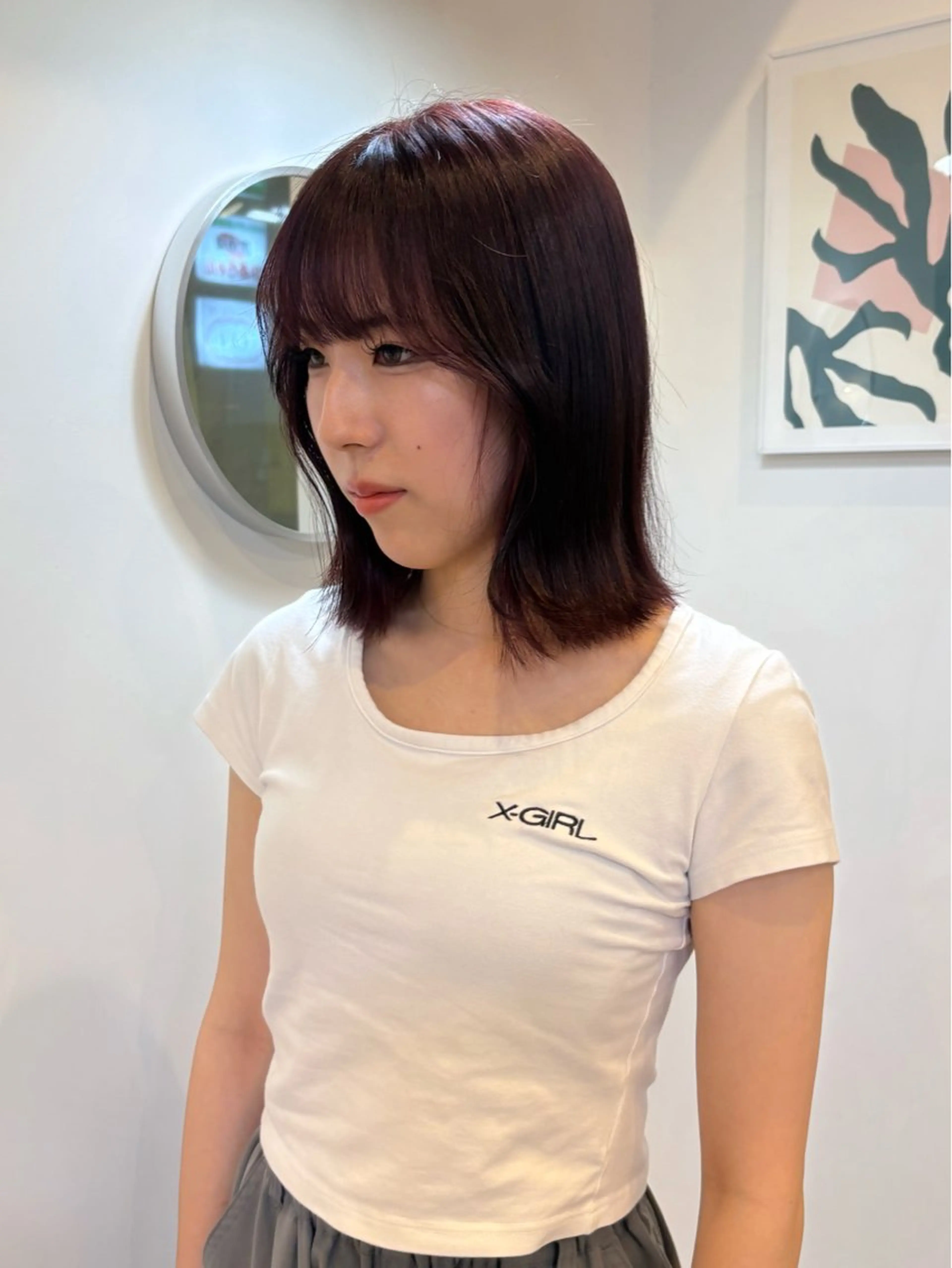 カラー YARD.所属・渡邊 こころのヘアスタイル