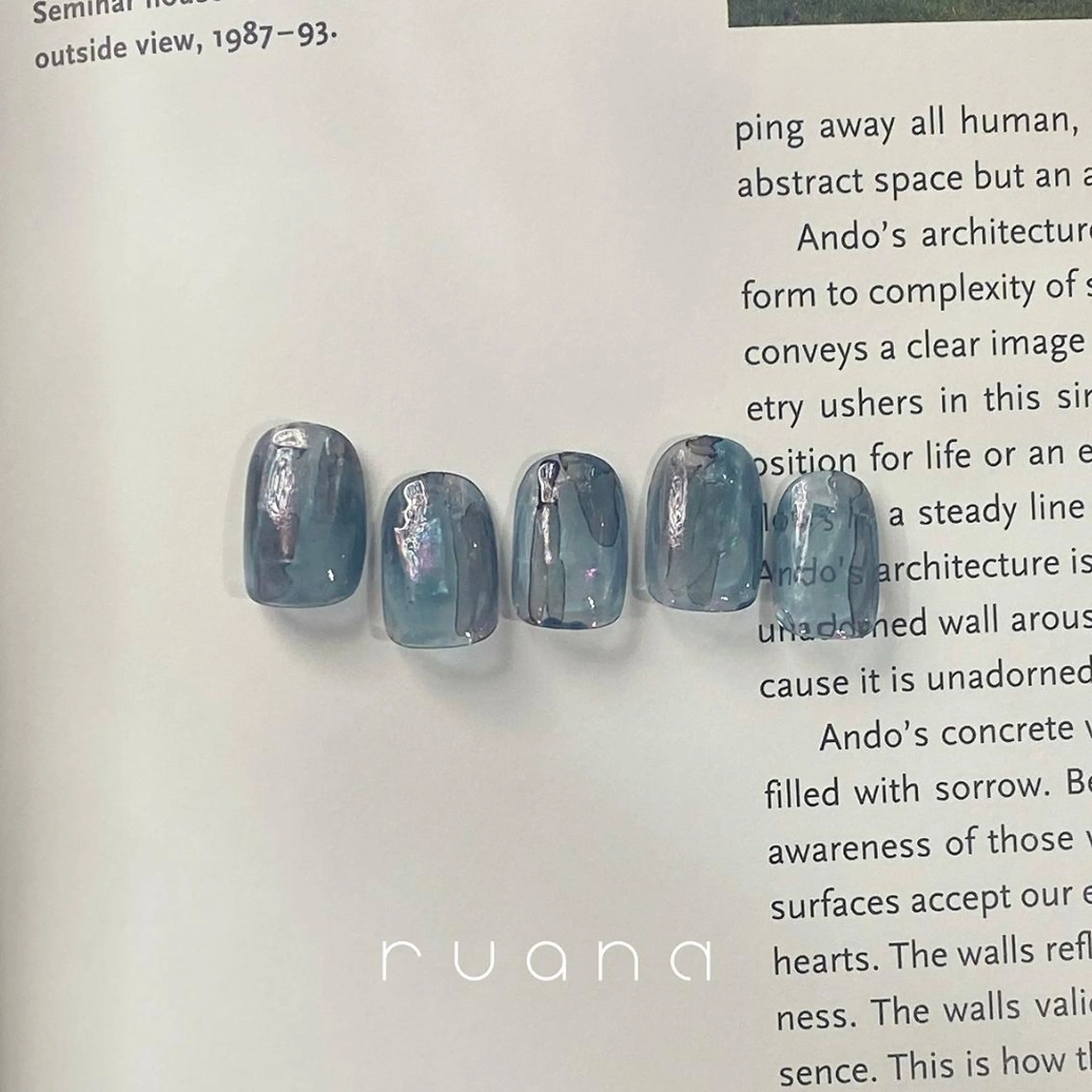 ネイル ハンドネイル 阿武 美海のネイルデザイン